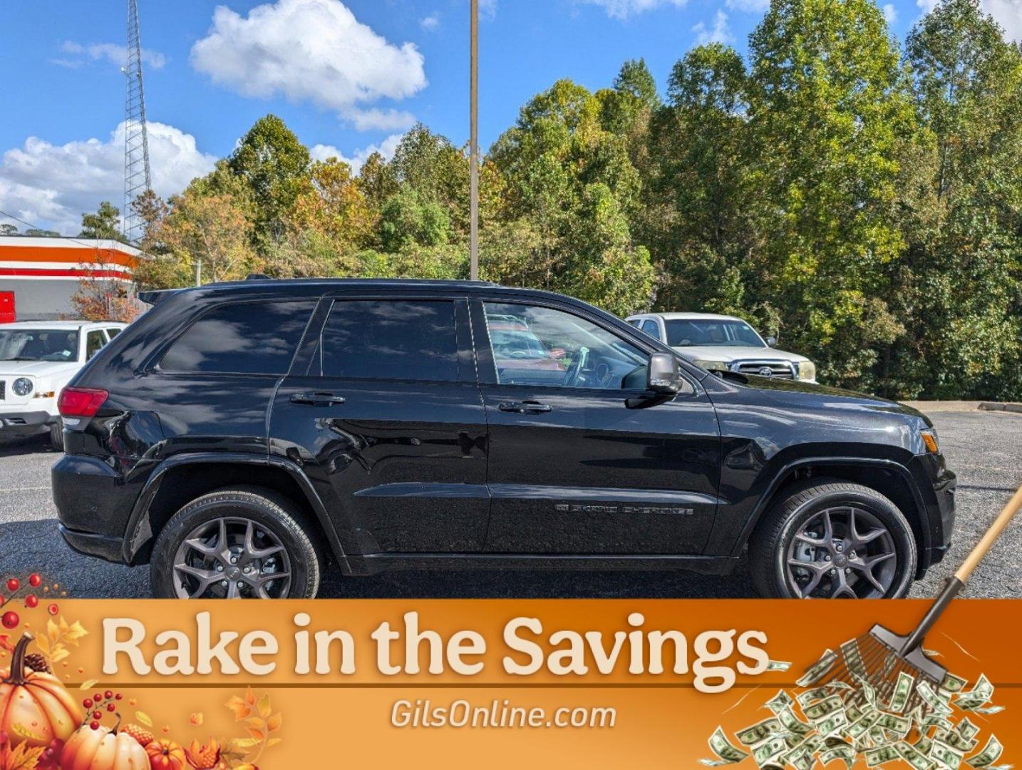 2021 /Black Jeep Grand Cherokee 80th Anniversary (1C4RJFBG4MC) with an Regular Unleaded V-6 3.6 L/220 engine, 8-Speed Automatic w/OD transmission, located at 3959 U.S. 80 W, Phenix City, AL, 36870, (334) 297-4885, 32.469296, -85.135185 - 2021 Jeep Grand Cherokee 80th Anniversary - Photo#7