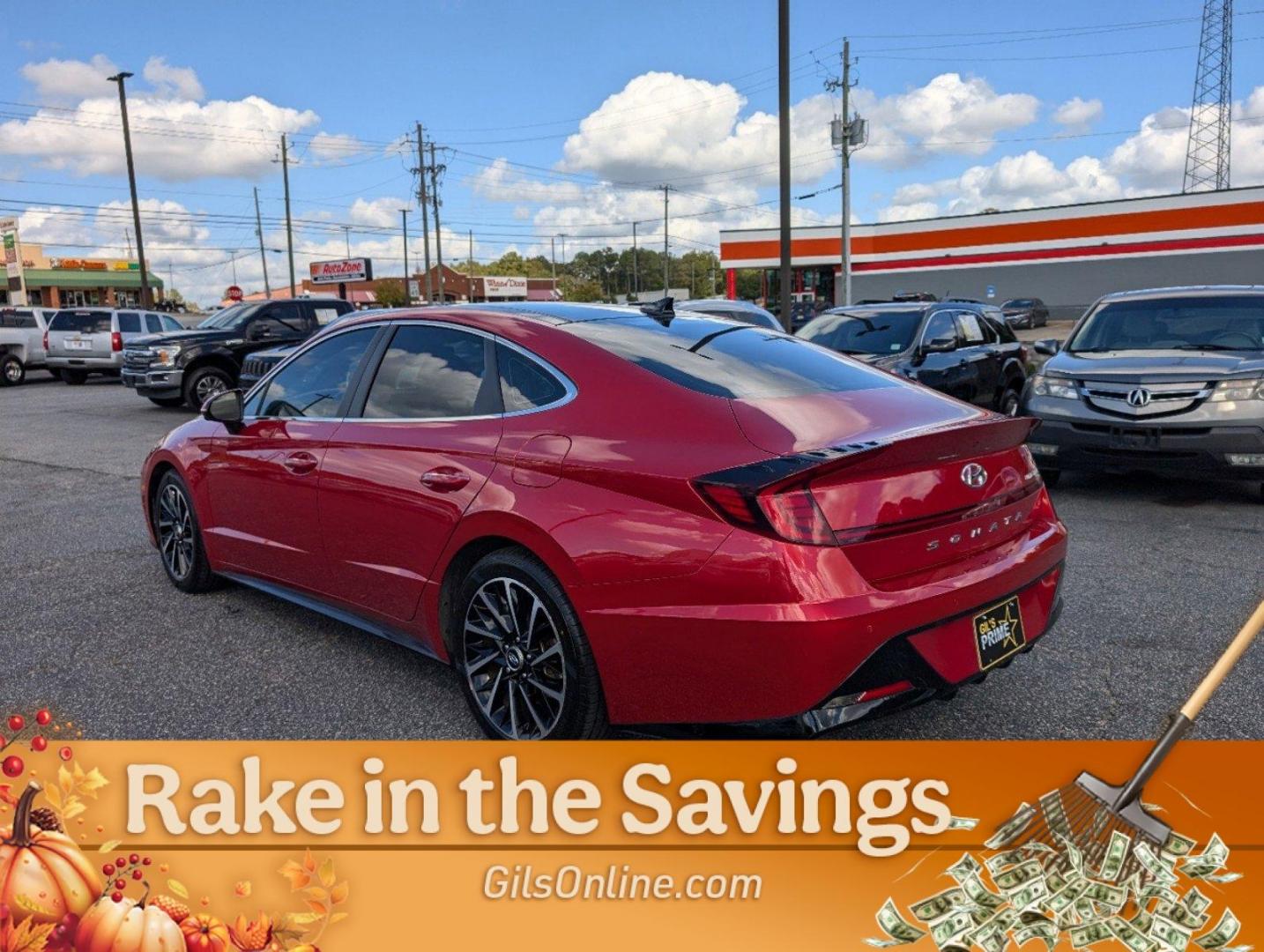 2021 /Dark Gray/Camel Hyundai Sonata Limited (5NPEH4J25MH) with an Intercooled Turbo Regular Unleaded I-4 1.6 L/98 engine, 8-Speed Automatic w/OD transmission, located at 3959 U.S. 80 W, Phenix City, AL, 36870, (334) 297-4885, 32.469296, -85.135185 - 2021 Hyundai Sonata Limited - Photo#12