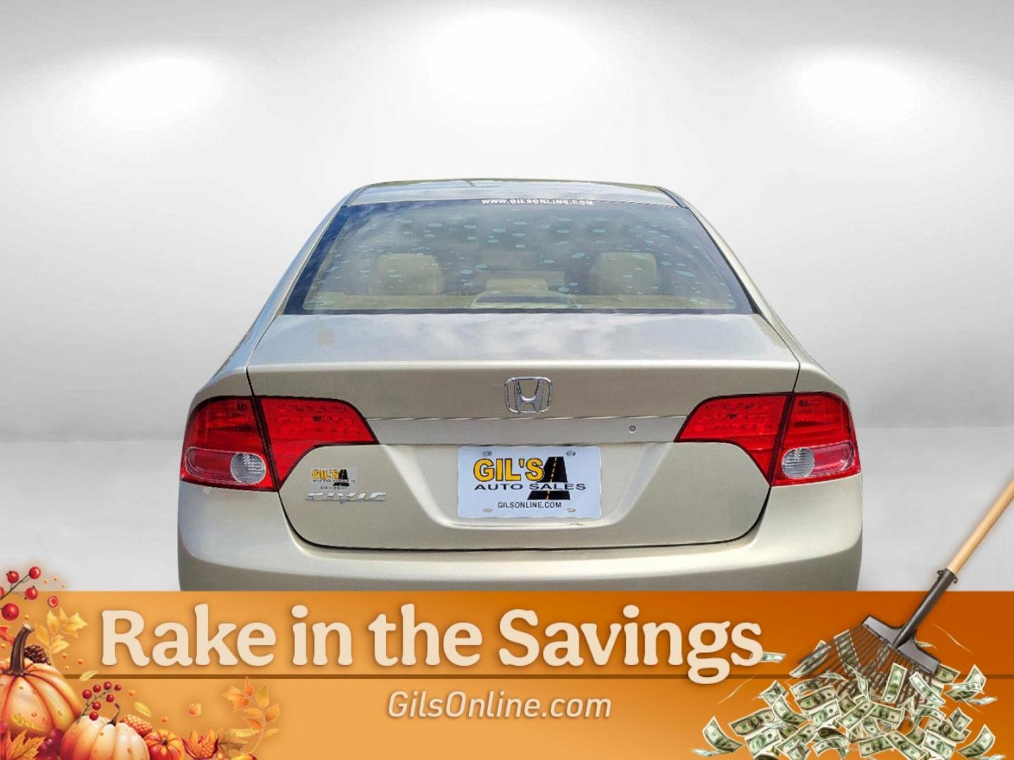 2007 Gold Honda Civic Sdn EX (1HGFA16877L) with an Gas I4 1.8L/110 engine, 5-Speed Automatic transmission, located at 3959 U.S. 80 W, Phenix City, AL, 36870, (334) 297-4885, 32.469296, -85.135185 - 2007 Honda Civic Sdn EX - Photo#10