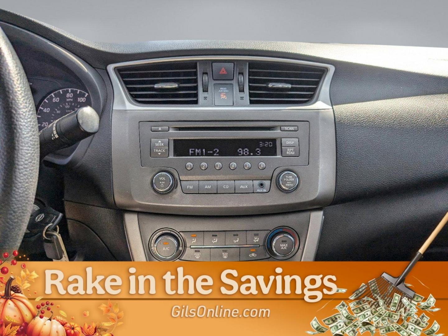 2014 /Charcoal Nissan Sentra S (3N1AB7AP0EY) with an Regular Unleaded I-4 1.8 L/110 engine, 1-Speed CVT w/OD transmission, located at 3959 U.S. 80 W, Phenix City, AL, 36870, (334) 297-4885, 32.469296, -85.135185 - 2014 Nissan Sentra S - Photo#12