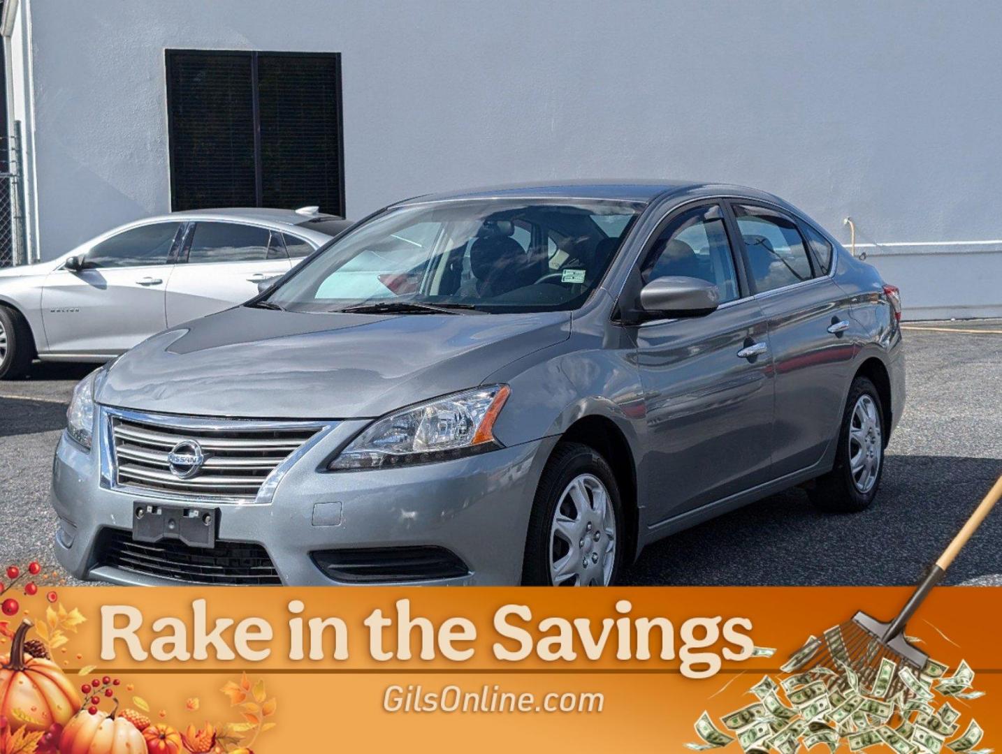 2014 /Charcoal Nissan Sentra S (3N1AB7AP0EY) with an Regular Unleaded I-4 1.8 L/110 engine, 1-Speed CVT w/OD transmission, located at 3959 U.S. 80 W, Phenix City, AL, 36870, (334) 297-4885, 32.469296, -85.135185 - 2014 Nissan Sentra S - Photo#1