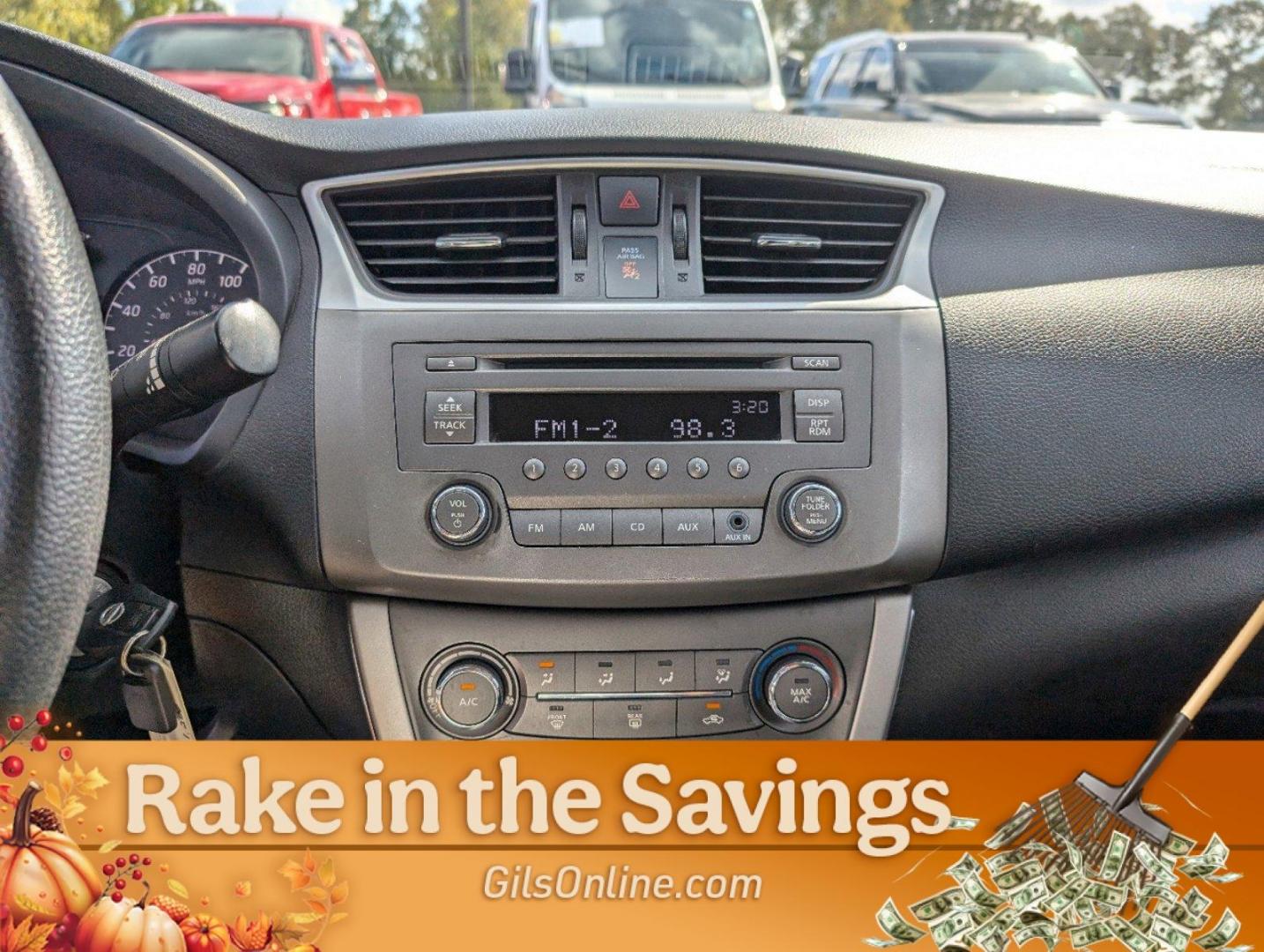 2014 /Charcoal Nissan Sentra S (3N1AB7AP0EY) with an Regular Unleaded I-4 1.8 L/110 engine, 1-Speed CVT w/OD transmission, located at 3959 U.S. 80 W, Phenix City, AL, 36870, (334) 297-4885, 32.469296, -85.135185 - 2014 Nissan Sentra S - Photo#28