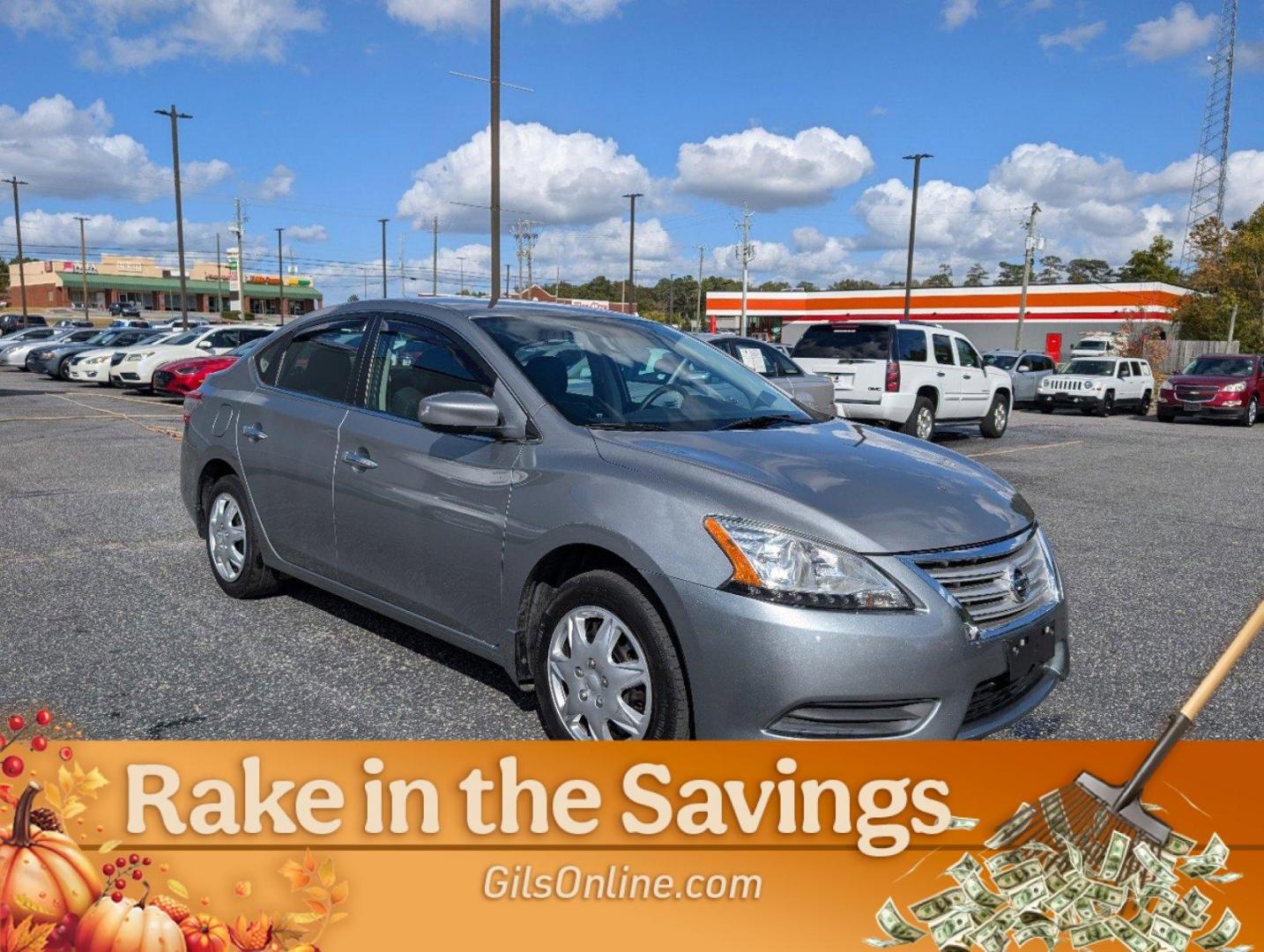 2014 /Charcoal Nissan Sentra S (3N1AB7AP0EY) with an Regular Unleaded I-4 1.8 L/110 engine, 1-Speed CVT w/OD transmission, located at 3959 U.S. 80 W, Phenix City, AL, 36870, (334) 297-4885, 32.469296, -85.135185 - 2014 Nissan Sentra S - Photo#5