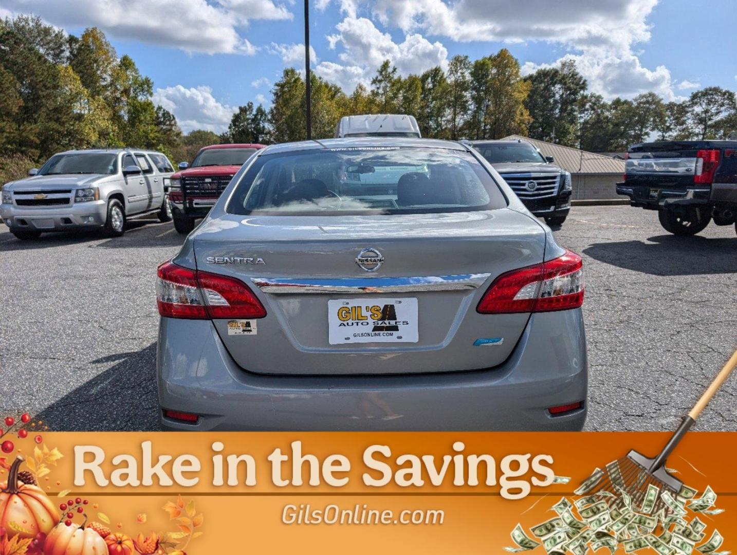 2014 /Charcoal Nissan Sentra S (3N1AB7AP0EY) with an Regular Unleaded I-4 1.8 L/110 engine, 1-Speed CVT w/OD transmission, located at 3959 U.S. 80 W, Phenix City, AL, 36870, (334) 297-4885, 32.469296, -85.135185 - 2014 Nissan Sentra S - Photo#10