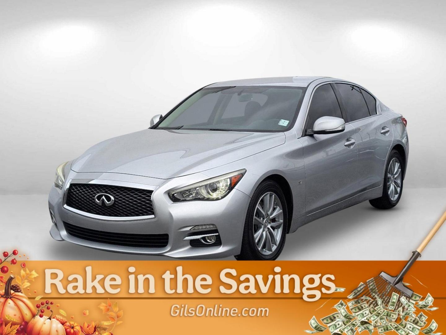 2015 /Graphite INFINITI Q50 (JN1BV7AP5FM) with an Premium Unleaded V-6 3.7 L/226 engine, 7-Speed Automatic w/OD transmission, located at 1430 Gateway Drive, Opelika, AL, 36801, (334) 239-0944, 32.637871, -85.409790 - 2015 INFINITI Q50 - Photo#0