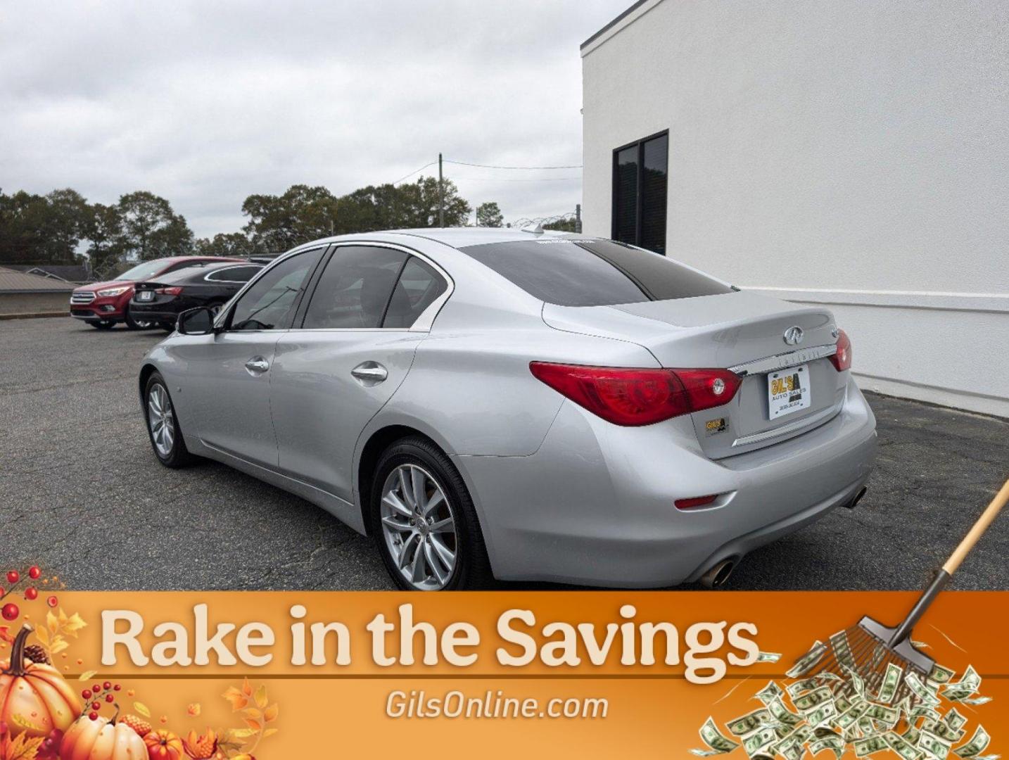 2015 /Graphite INFINITI Q50 (JN1BV7AP5FM) with an Premium Unleaded V-6 3.7 L/226 engine, 7-Speed Automatic w/OD transmission, located at 3959 U.S. 80 W, Phenix City, AL, 36870, (334) 297-4885, 32.469296, -85.135185 - 2015 INFINITI Q50 - Photo#6