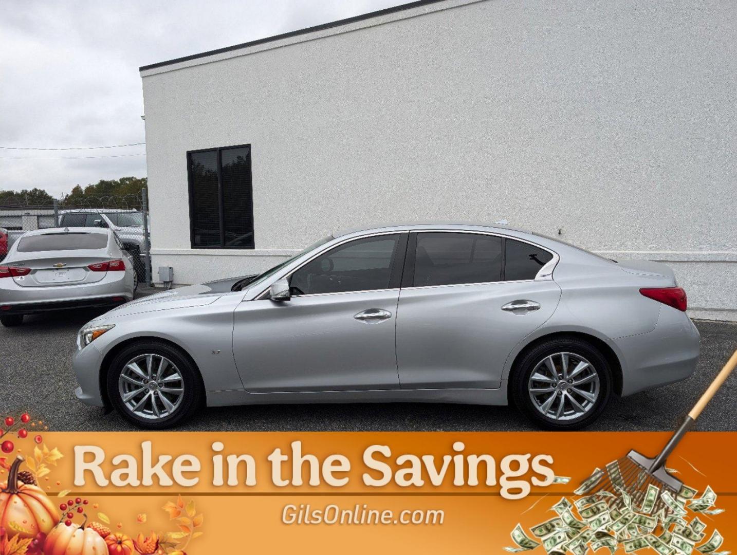 2015 /Graphite INFINITI Q50 (JN1BV7AP5FM) with an Premium Unleaded V-6 3.7 L/226 engine, 7-Speed Automatic w/OD transmission, located at 3959 U.S. 80 W, Phenix City, AL, 36870, (334) 297-4885, 32.469296, -85.135185 - 2015 INFINITI Q50 - Photo#7