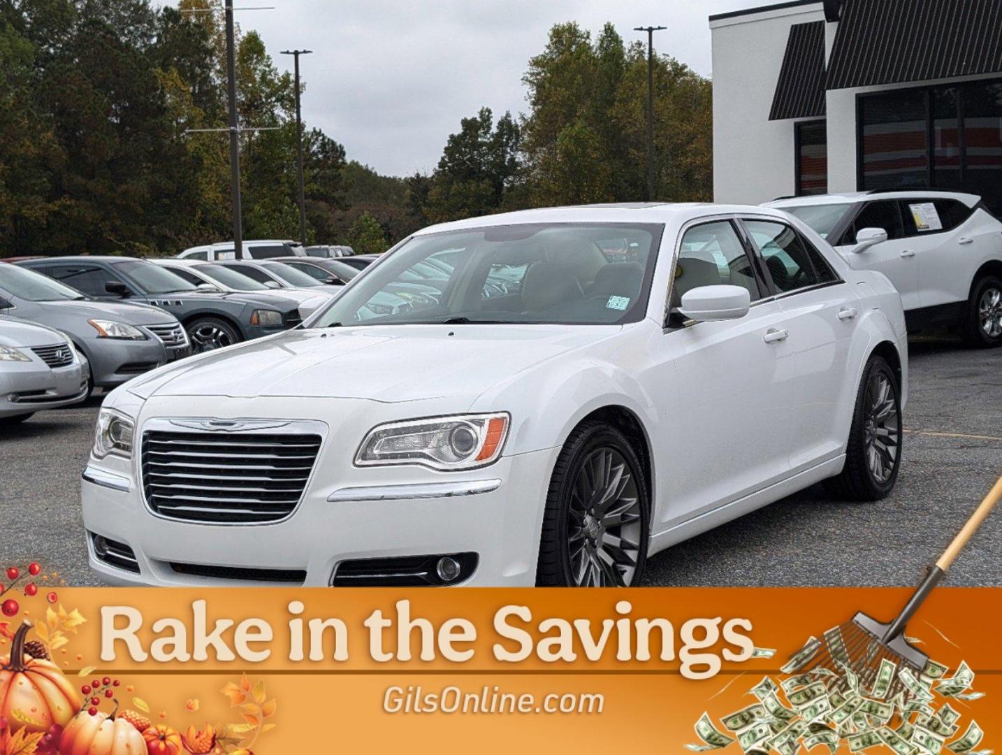 2014 /Lt Frost Beige/Black Chrysler 300 (2C3CCAAG4EH) with an Regular Unleaded V-6 3.6 L/220 engine, 8-Speed Automatic w/OD transmission, located at 3959 U.S. 80 W, Phenix City, AL, 36870, (334) 297-4885, 32.469296, -85.135185 - 2014 Chrysler 300 - Photo#0