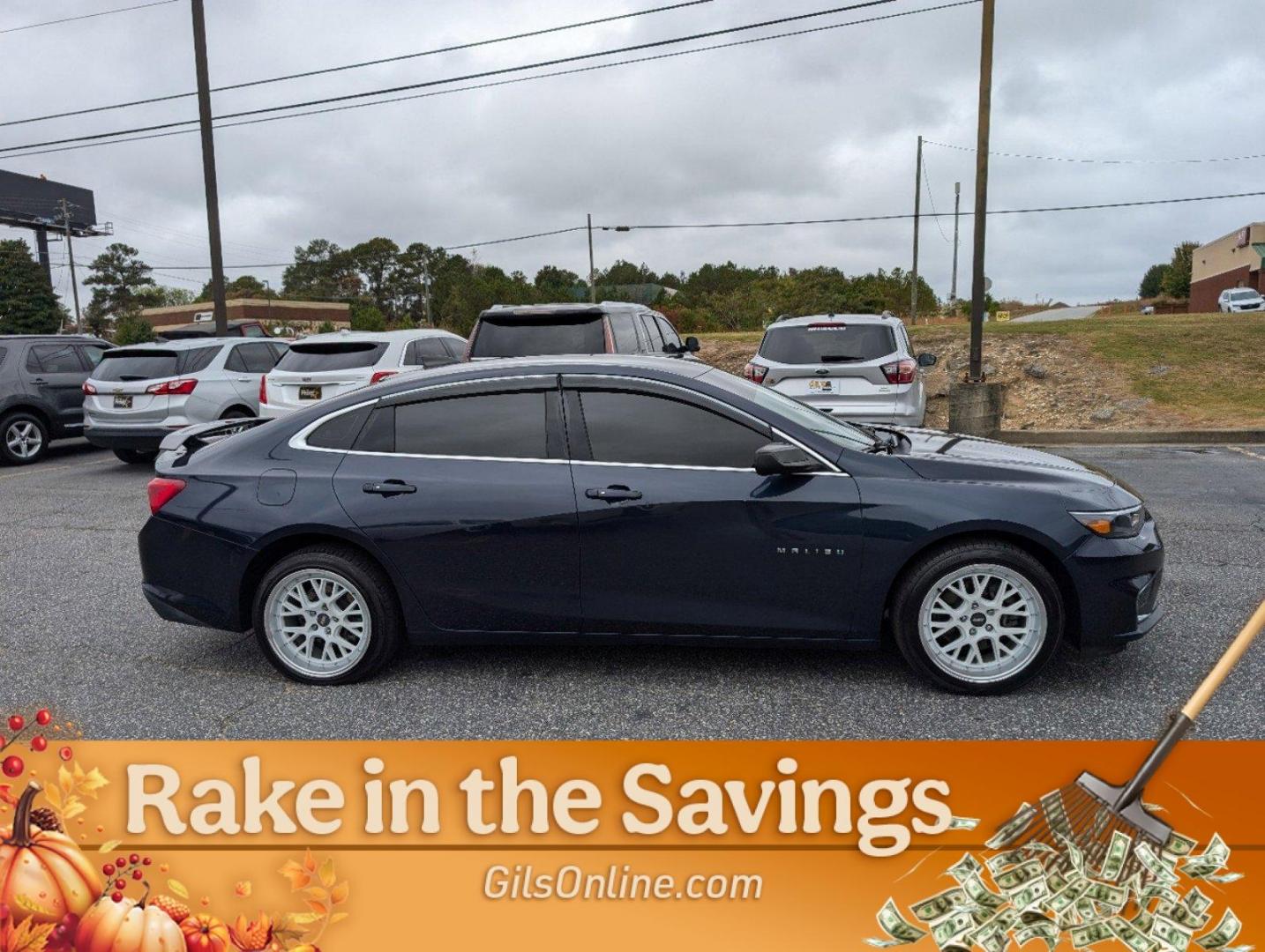 2016 /Dark Atmosphere/Medium Ash Gray Chevrolet Malibu LS (1G1ZB5ST2GF) with an Turbocharged Gas I4 1.5L/91 engine, 6-Speed Automatic transmission, located at 3959 U.S. 80 W, Phenix City, AL, 36870, (334) 297-4885, 32.469296, -85.135185 - 2016 Chevrolet Malibu LS - Photo#3