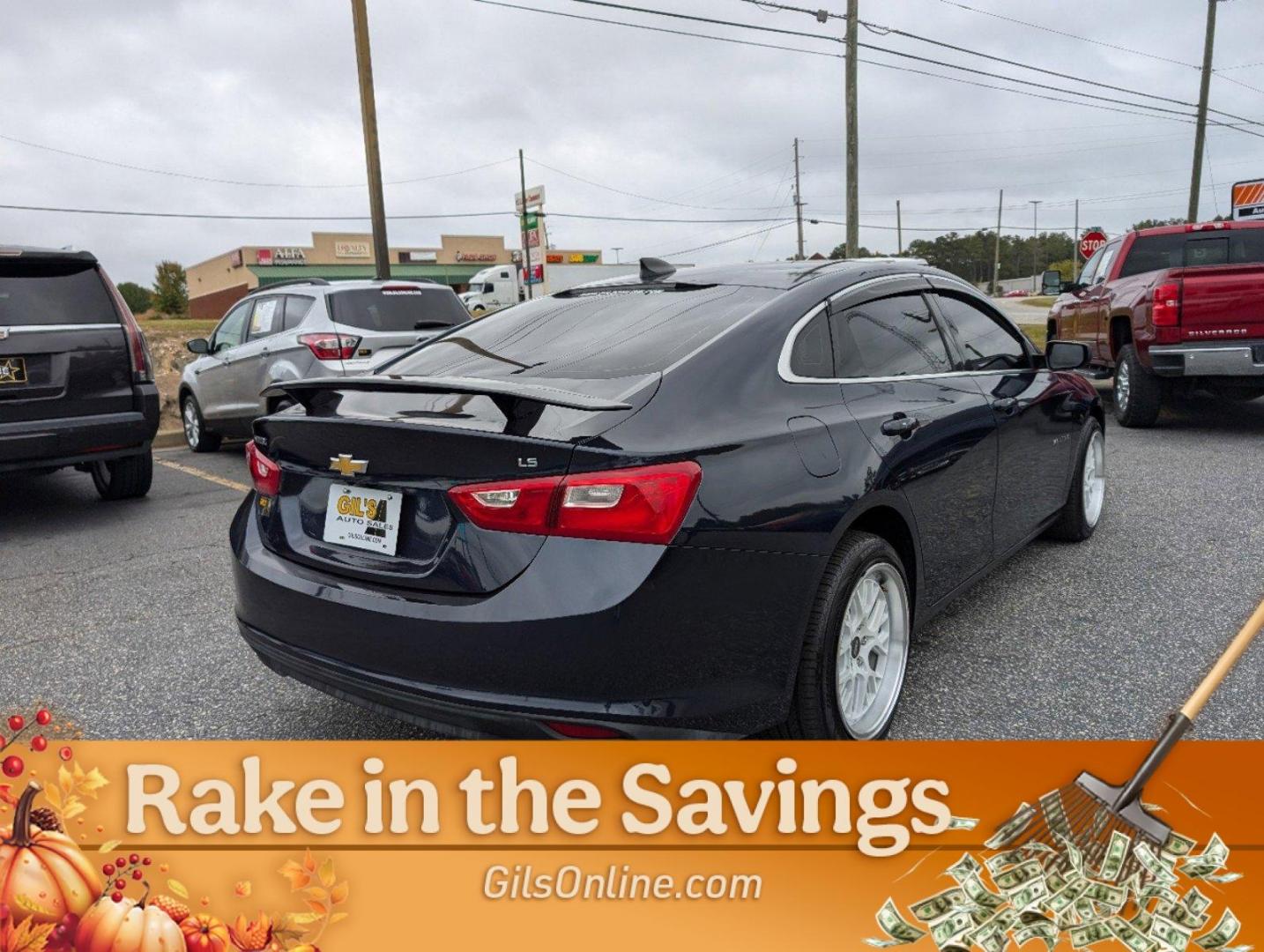 2016 /Dark Atmosphere/Medium Ash Gray Chevrolet Malibu LS (1G1ZB5ST2GF) with an Turbocharged Gas I4 1.5L/91 engine, 6-Speed Automatic transmission, located at 3959 U.S. 80 W, Phenix City, AL, 36870, (334) 297-4885, 32.469296, -85.135185 - 2016 Chevrolet Malibu LS - Photo#4