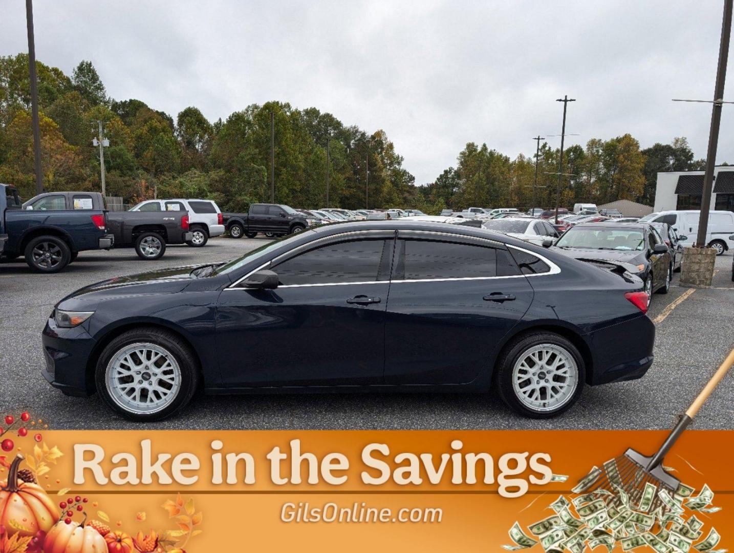 2016 /Dark Atmosphere/Medium Ash Gray Chevrolet Malibu LS (1G1ZB5ST2GF) with an Turbocharged Gas I4 1.5L/91 engine, 6-Speed Automatic transmission, located at 3959 U.S. 80 W, Phenix City, AL, 36870, (334) 297-4885, 32.469296, -85.135185 - 2016 Chevrolet Malibu LS - Photo#7