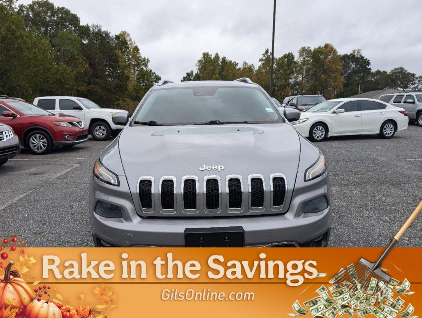 2014 /Black Jeep Cherokee Limited (1C4PJLDSXEW) with an Regular Unleaded V-6 3.2 L/198 engine, 9-Speed Automatic w/OD transmission, located at 3959 U.S. 80 W, Phenix City, AL, 36870, (334) 297-4885, 32.469296, -85.135185 - 2014 Jeep Cherokee Limited - Photo#1