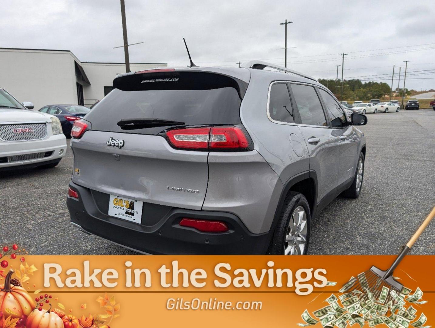 2014 /Black Jeep Cherokee Limited (1C4PJLDSXEW) with an Regular Unleaded V-6 3.2 L/198 engine, 9-Speed Automatic w/OD transmission, located at 3959 U.S. 80 W, Phenix City, AL, 36870, (334) 297-4885, 32.469296, -85.135185 - 2014 Jeep Cherokee Limited - Photo#4