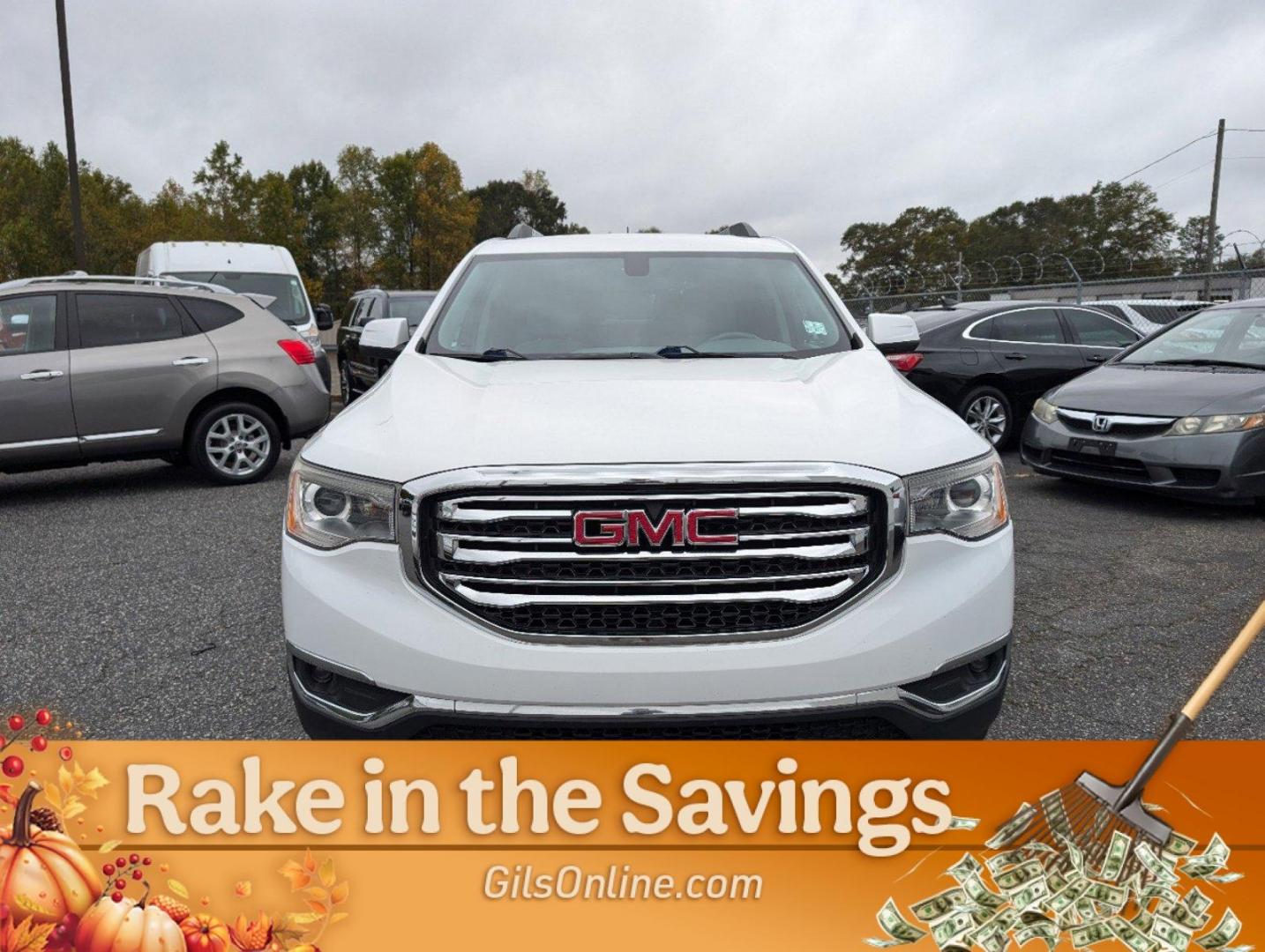 2017 /Dark Ash Gray/ Light Ash Gray GMC Acadia SLE (1GKKNSLA1HZ) with an Gas I4 2.5/150 engine, 6-Speed Automatic transmission, located at 3959 U.S. 80 W, Phenix City, AL, 36870, (334) 297-4885, 32.469296, -85.135185 - 2017 GMC Acadia SLE - Photo#1