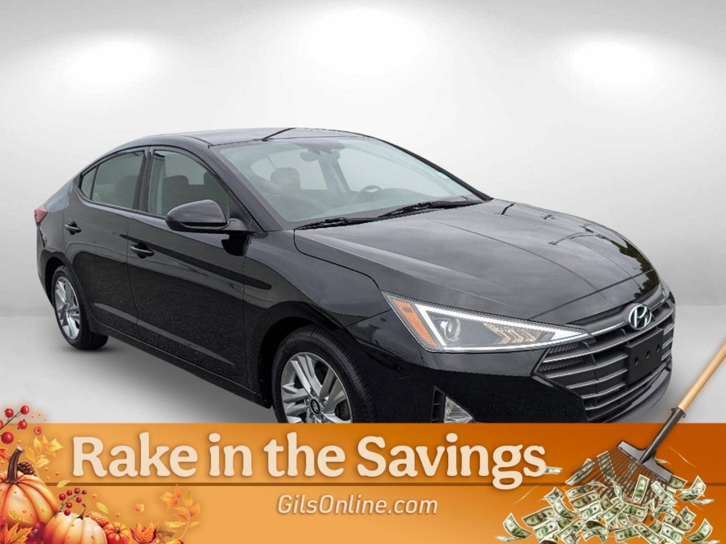 2020 /Black Hyundai Elantra SEL (5NPD84LFXLH) with an Regular Unleaded I-4 2.0 L/122 engine, 1-Speed CVT w/OD transmission, located at 3959 U.S. 80 W, Phenix City, AL, 36870, (334) 297-4885, 32.469296, -85.135185 - 2020 Hyundai Elantra SEL - Photo#2