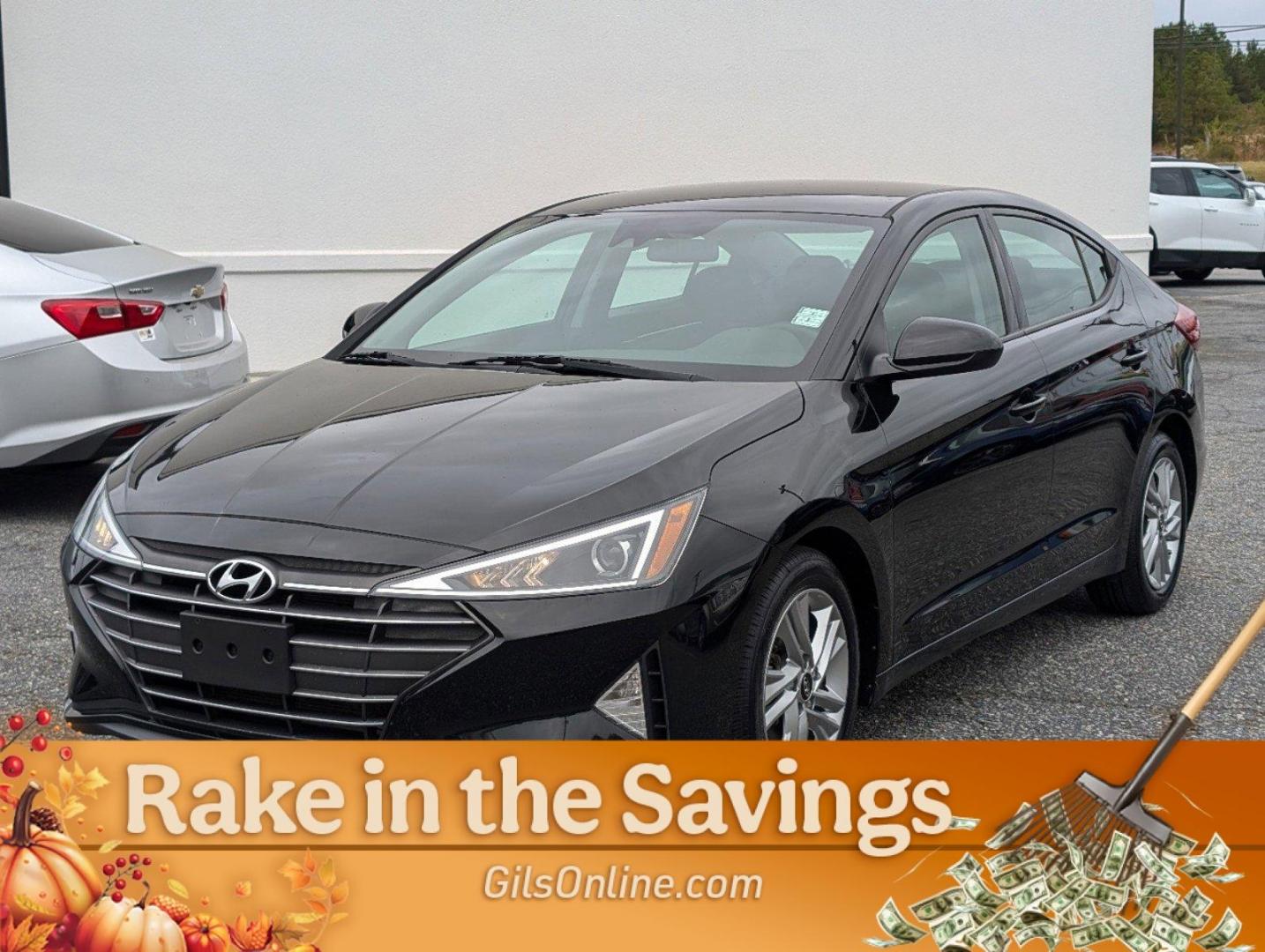 2020 /Black Hyundai Elantra SEL (5NPD84LFXLH) with an Regular Unleaded I-4 2.0 L/122 engine, 1-Speed CVT w/OD transmission, located at 3959 U.S. 80 W, Phenix City, AL, 36870, (334) 297-4885, 32.469296, -85.135185 - 2020 Hyundai Elantra SEL - Photo#0