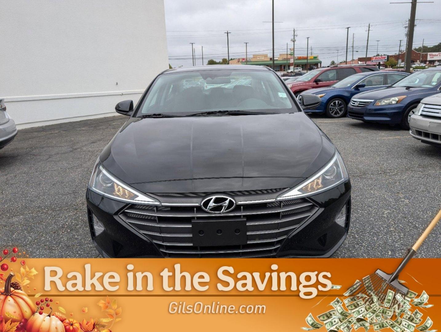 2020 /Black Hyundai Elantra SEL (5NPD84LFXLH) with an Regular Unleaded I-4 2.0 L/122 engine, 1-Speed CVT w/OD transmission, located at 3959 U.S. 80 W, Phenix City, AL, 36870, (334) 297-4885, 32.469296, -85.135185 - 2020 Hyundai Elantra SEL - Photo#1