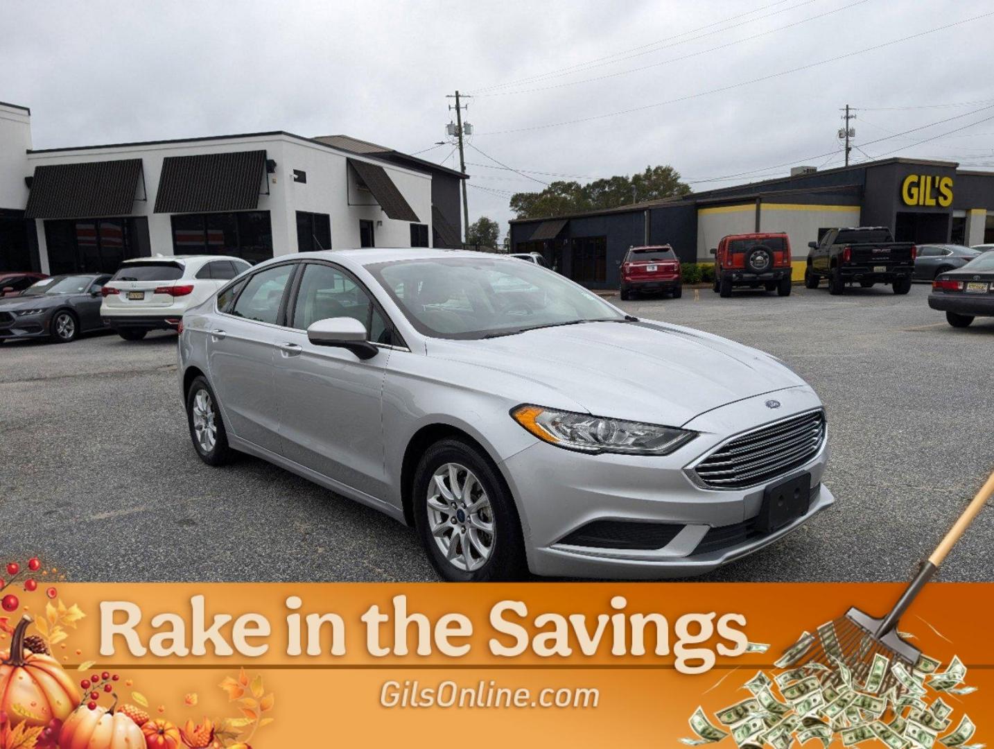 2017 Ford Fusion S (3FA6P0G73HR) with an Regular Unleaded I-4 2.5 L/152 engine, 6-Speed Automatic w/OD transmission, located at 3959 U.S. 80 W, Phenix City, AL, 36870, (334) 297-4885, 32.469296, -85.135185 - 2017 Ford Fusion S - Photo#2