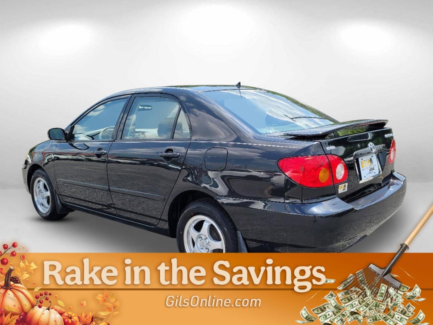 2003 Black /Gray Toyota Corolla LE (JTDBR32E730) with an Gas I4 1.8L/108 engine, 4-Speed Automatic w/OD transmission, located at 7000 Northlake Connector, Columbus, GA, 31904, (706) 987-8085, 32.524975, -84.978134 - 2003 Toyota Corolla LE - Photo#6