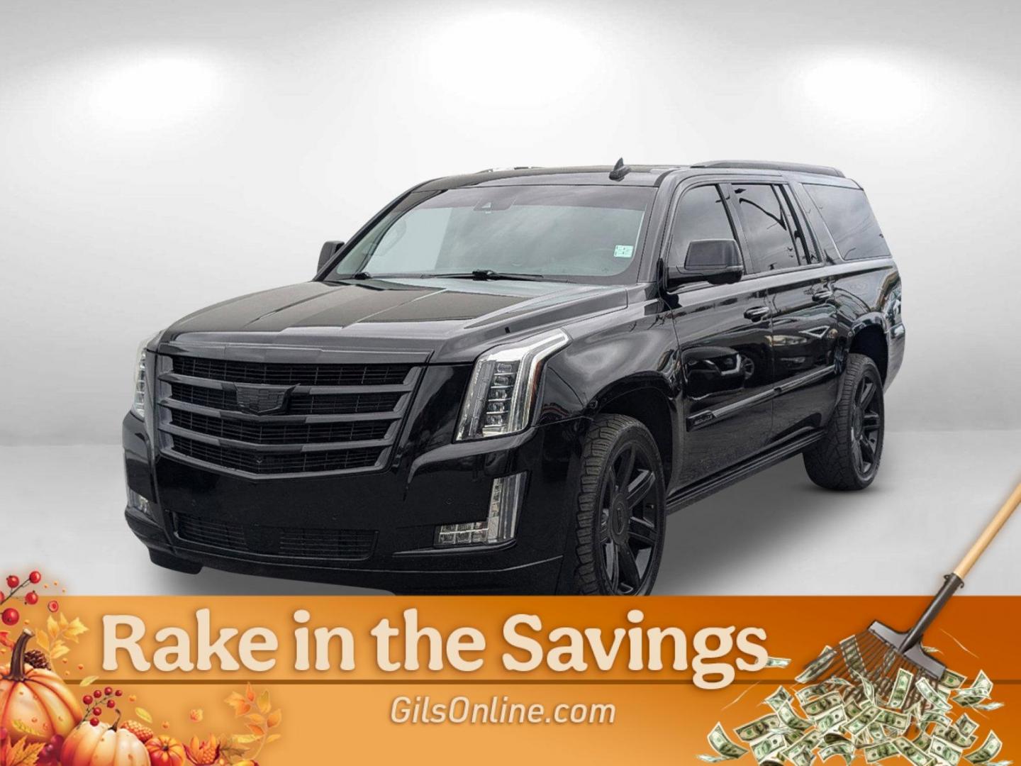 2015 /Jet Black Cadillac Escalade ESV Premium (1GYS4TKJ3FR) with an Gas V8 6.2L/376 engine, 8-Speed Automatic transmission, located at 1430 Gateway Drive, Opelika, AL, 36801, (334) 239-0944, 32.637871, -85.409790 - 2015 Cadillac Escalade ESV Premium - Photo#1