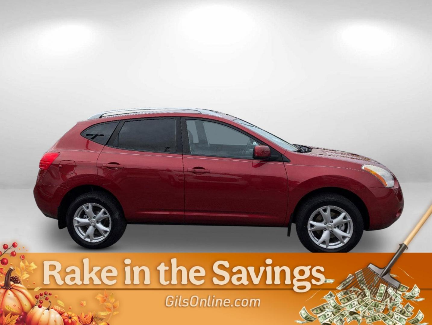 2009 /Black/Red Nissan Rogue SL (JN8AS58T79W) with an Gas I4 2.5L/ engine, 1-Speed Continuously Variable Automatic (CVT) transmission, located at 521 Old Farm Lane Rd, Prattville, AL, 36066, (334) 325-1505, 32.482460, -86.416367 - 2009 Nissan Rogue SL - Photo#7