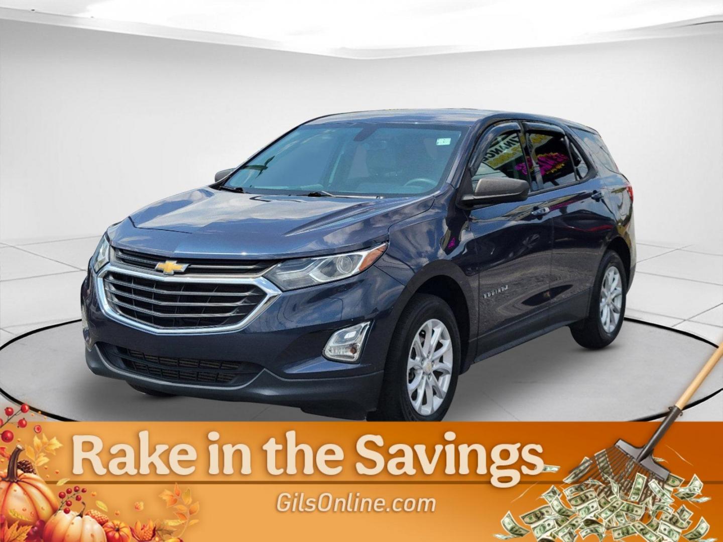 2019 Storm Blue Metallic /Medium Ash Gray Chevrolet Equinox LS (3GNAXHEV8KL) with an Turbocharged Gas I4 1.5L/92 engine, 6-Speed Automatic transmission, located at 804 22nd Ave, Phenix City, AL, 36870, (334) 297-1860, 32.484749, -85.024475 - 2019 Chevrolet Equinox LS - Photo#0