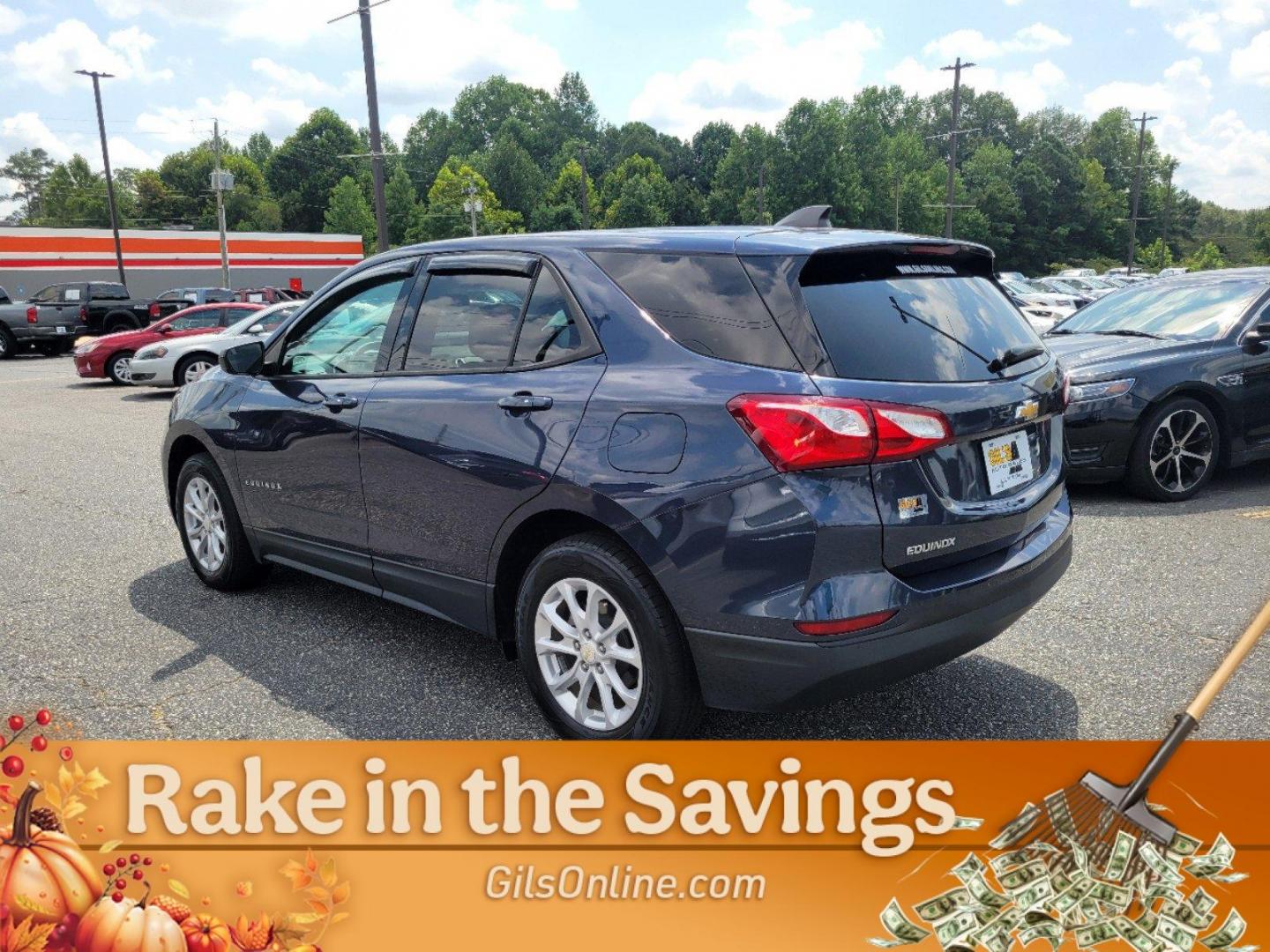 2019 Storm Blue Metallic /Medium Ash Gray Chevrolet Equinox LS (3GNAXHEV8KL) with an Turbocharged Gas I4 1.5L/92 engine, 6-Speed Automatic transmission, located at 804 22nd Ave, Phenix City, AL, 36870, (334) 297-1860, 32.484749, -85.024475 - 2019 Chevrolet Equinox LS - Photo#7