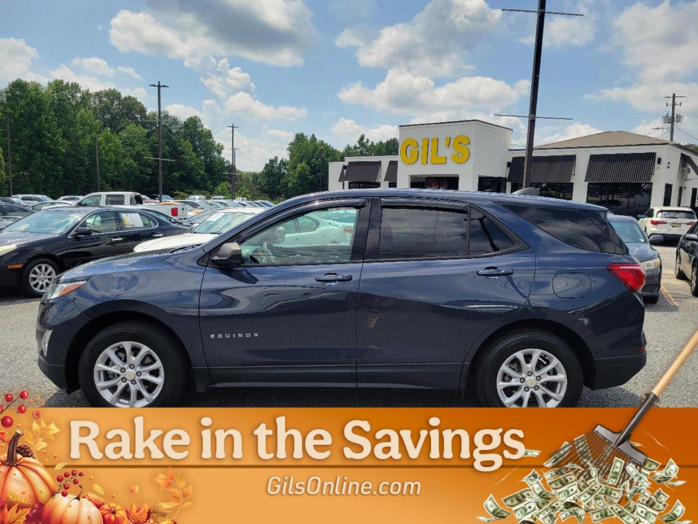 2019 Storm Blue Metallic /Medium Ash Gray Chevrolet Equinox LS (3GNAXHEV8KL) with an Turbocharged Gas I4 1.5L/92 engine, 6-Speed Automatic transmission, located at 804 22nd Ave, Phenix City, AL, 36870, (334) 297-1860, 32.484749, -85.024475 - 2019 Chevrolet Equinox LS - Photo#8