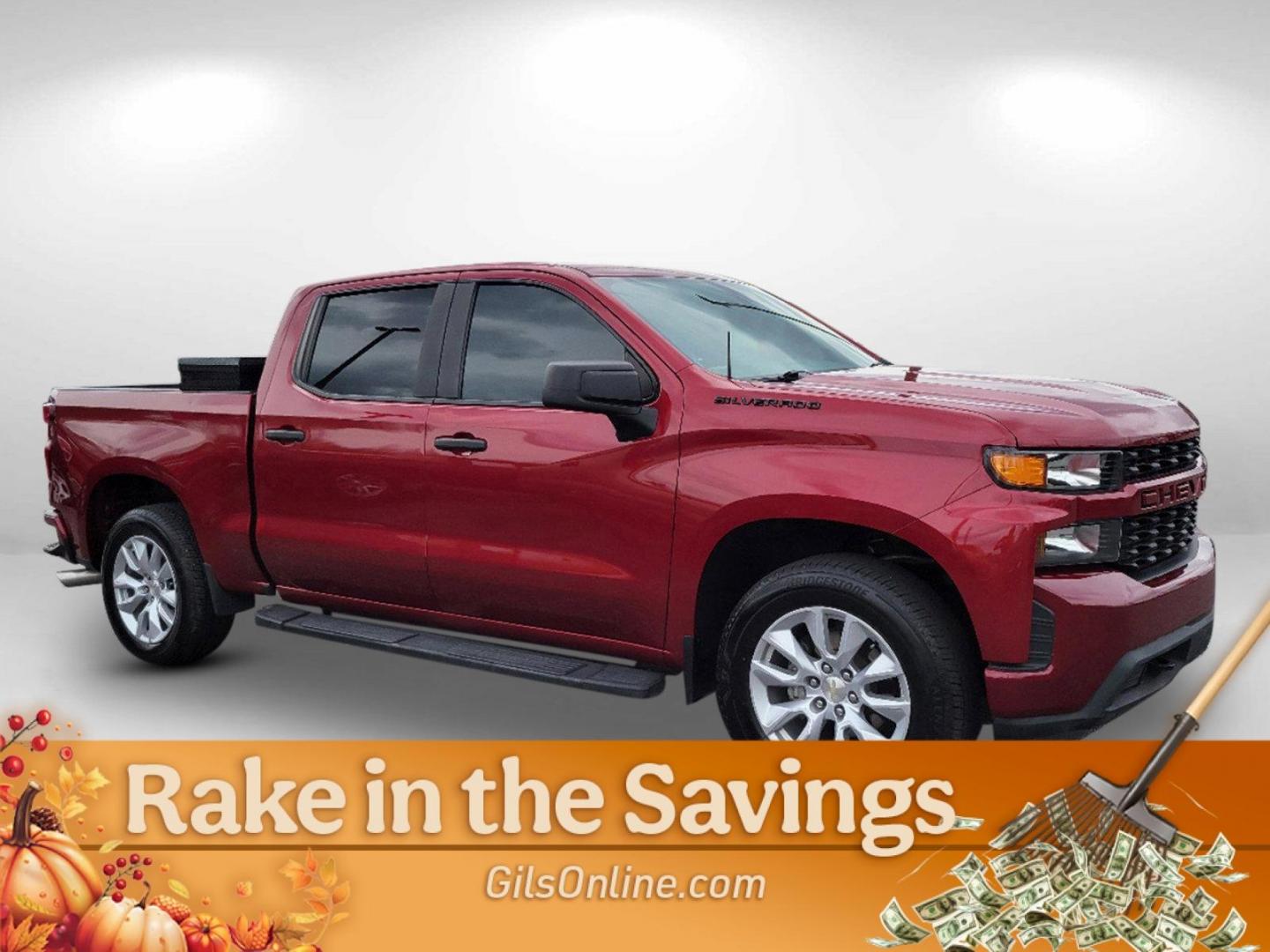 2019 Cajun Red Tintcoat /Jet Black Chevrolet Silverado 1500 Custom (3GCPWBEH5KG) with an Gas V6 4.3L/262 engine, 6-Speed Automatic transmission, located at 5115 14th Ave., Columbus, GA, 31904, (706) 323-0345, 32.511494, -84.971046 - 2019 Chevrolet Silverado 1500 Custom - Photo#5