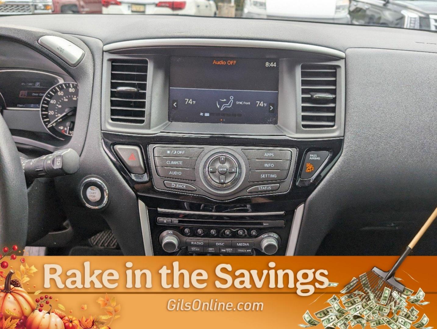 2019 /Charcoal Nissan Pathfinder SV (5N1DR2MM4KC) with an Regular Unleaded V-6 3.5 L/213 engine, 1-Speed CVT w/OD transmission, located at 5115 14th Ave., Columbus, GA, 31904, (706) 323-0345, 32.511494, -84.971046 - 2019 Nissan Pathfinder SV - Photo#45