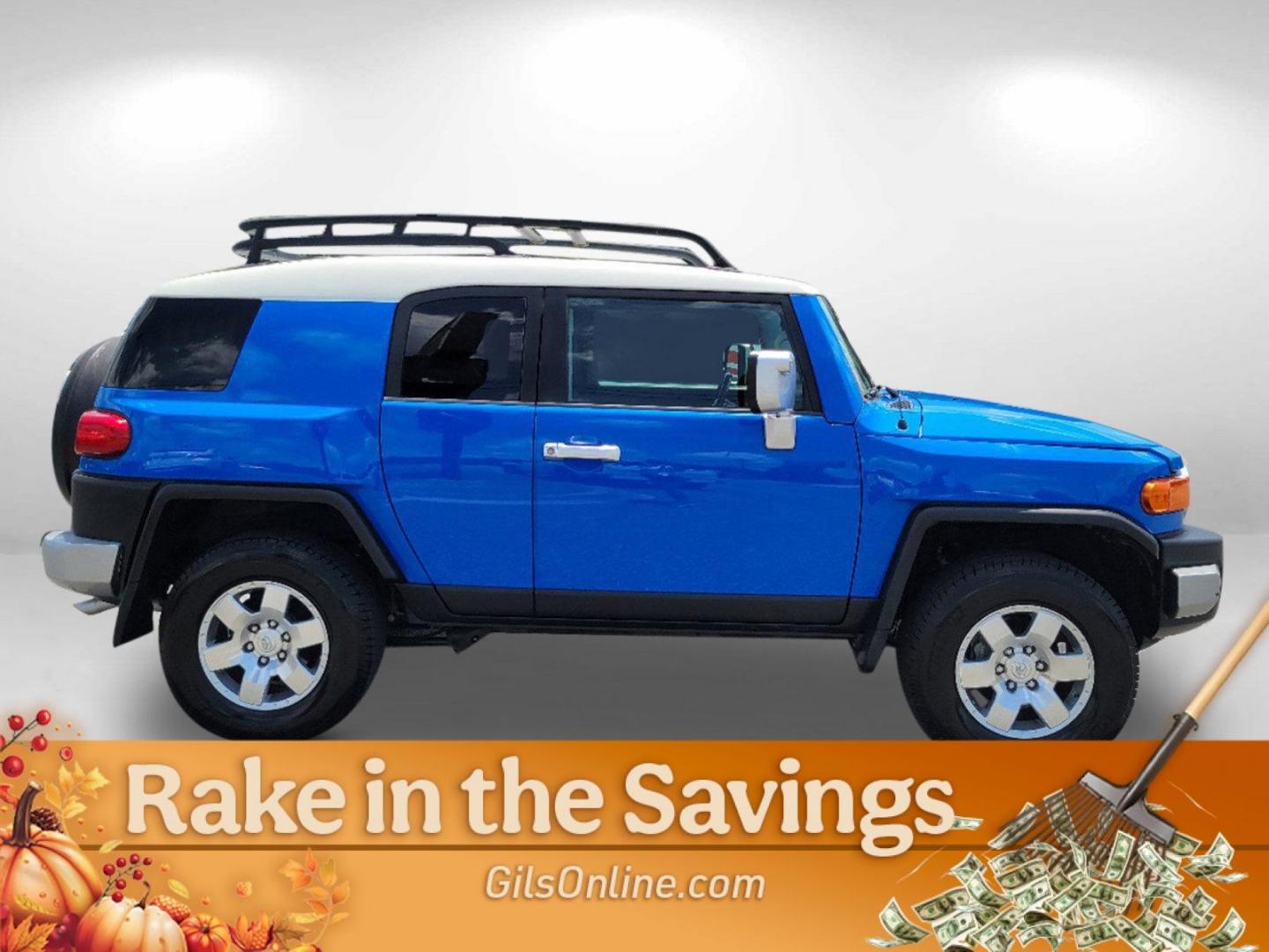 2008 Blue Toyota FJ Cruiser (JTEZU11F68K) with an Gas V6 4.0L/241 engine, 5-Speed Automatic w/OD transmission, located at 3959 U.S. 80 W, Phenix City, AL, 36870, (334) 297-4885, 32.469296, -85.135185 - 2008 Toyota FJ Cruiser - Photo#6