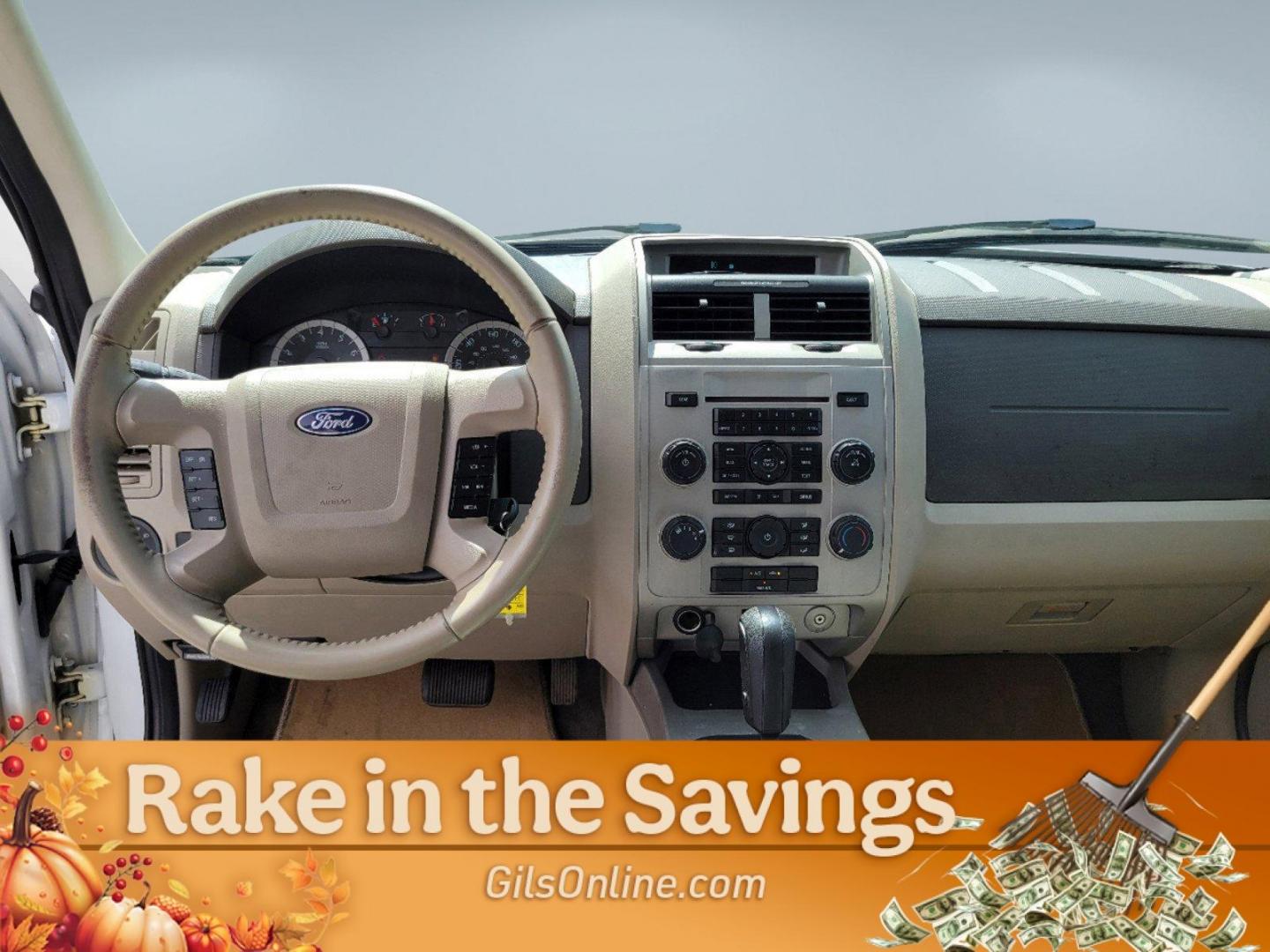 2011 White Ford Escape XLT (1FMCU9DG4BK) with an Gas/Ethanol V6 3.0L/181 engine, 6-Speed Automatic transmission, located at 5115 14th Ave., Columbus, GA, 31904, (706) 323-0345, 32.511494, -84.971046 - 2011 Ford Escape XLT - Photo#10