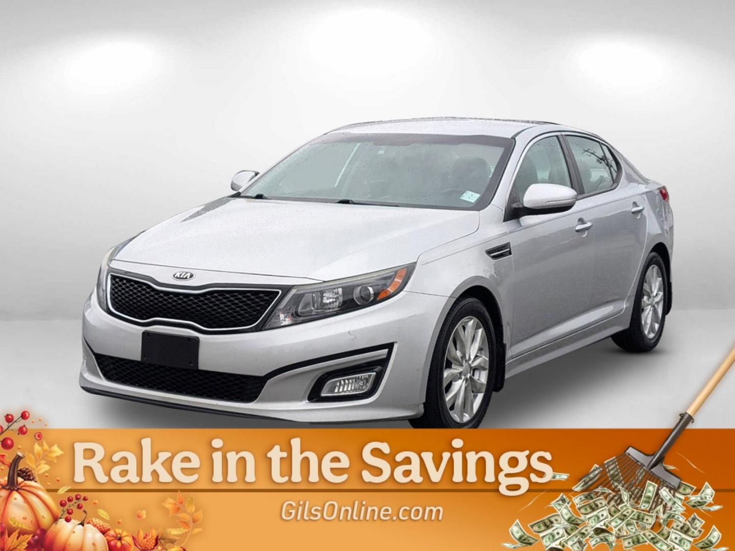 2015 /Gray Kia Optima EX (5XXGN4A77FG) with an Regular Unleaded I-4 2.4 L/144 engine, 6-Speed Automatic w/OD transmission, located at 3959 U.S. 80 W, Phenix City, AL, 36870, (334) 297-4885, 32.469296, -85.135185 - 2015 Kia Optima EX - Photo#0