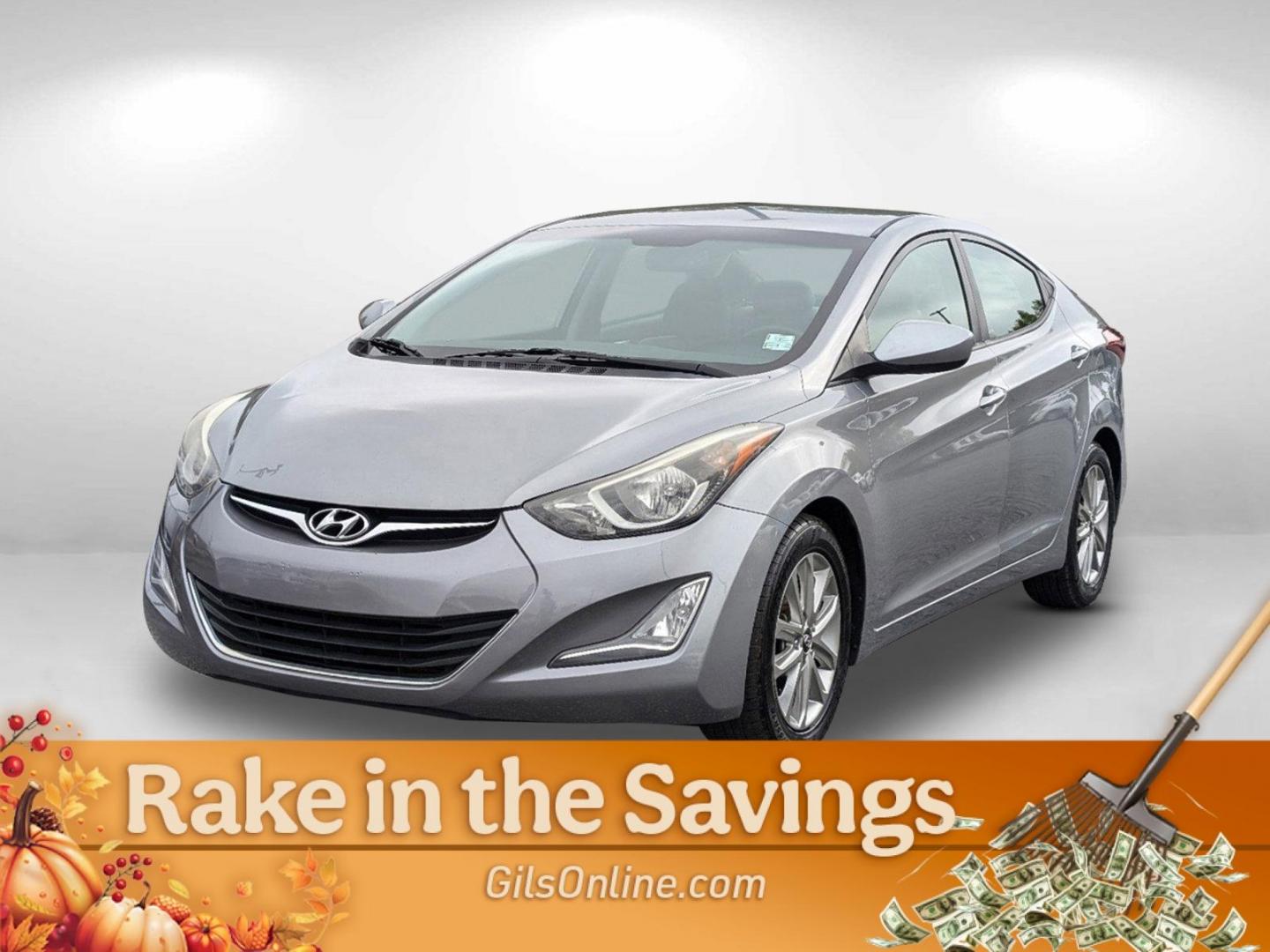 2015 /Gray Hyundai Elantra SE (KMHDH4AE3FU) with an Regular Unleaded I-4 1.8 L/110 engine, 6-Speed Automatic w/OD transmission, located at 3959 U.S. 80 W, Phenix City, AL, 36870, (334) 297-4885, 32.469296, -85.135185 - 2015 Hyundai Elantra SE - Photo#0