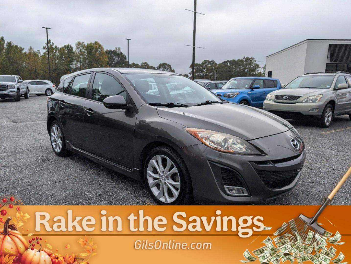 2011 /Black Mazda Mazda3 s Sport (JM1BL1K61B1) with an Gas I4 2.5L/152 engine, 5-Speed Automatic w/OD transmission, located at 1430 Gateway Drive, Opelika, AL, 36801, (334) 239-0944, 32.637871, -85.409790 - 2011 Mazda Mazda3 s Sport - Photo#6