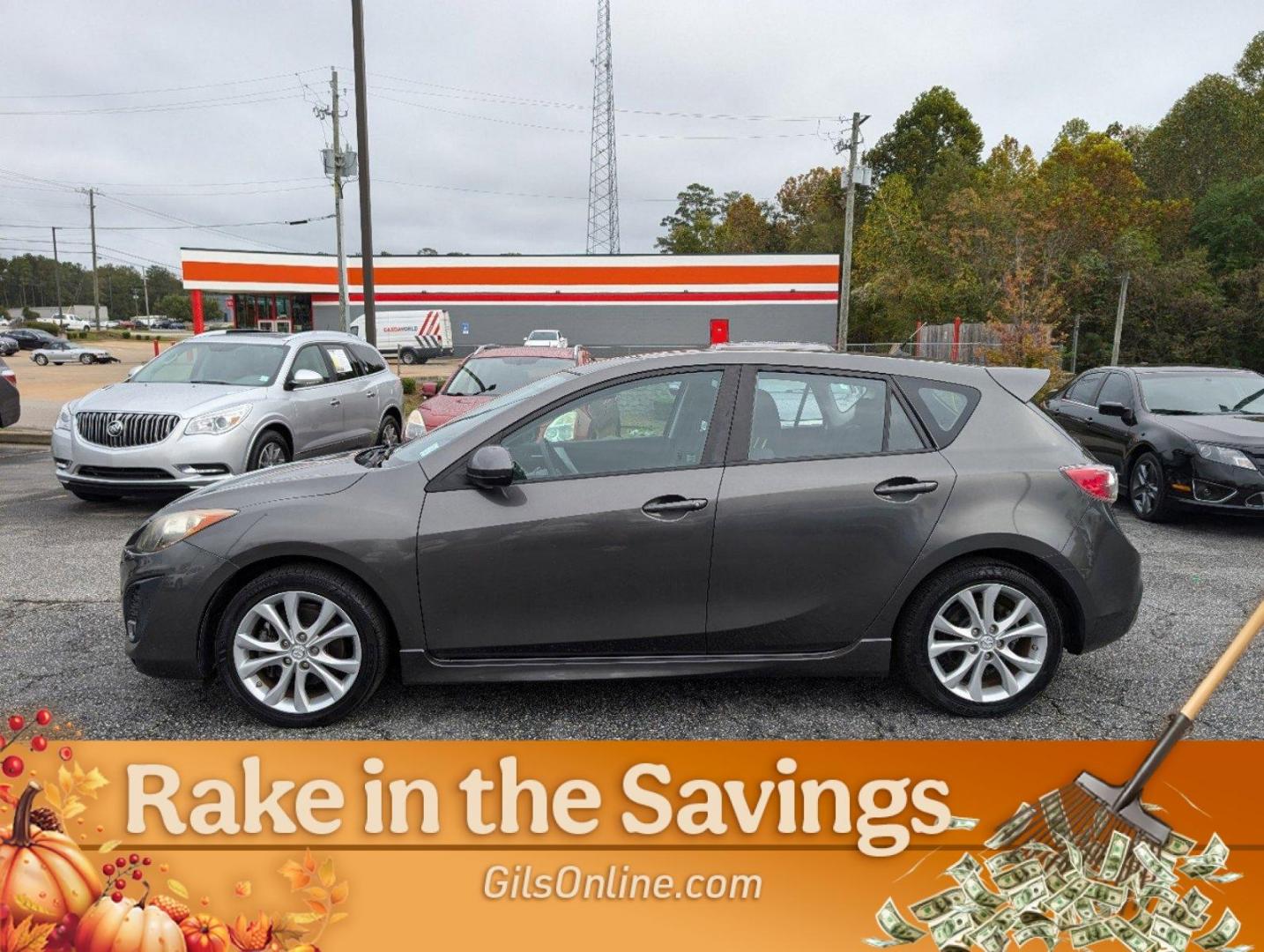 2011 /Black Mazda Mazda3 s Sport (JM1BL1K61B1) with an Gas I4 2.5L/152 engine, 5-Speed Automatic w/OD transmission, located at 1430 Gateway Drive, Opelika, AL, 36801, (334) 239-0944, 32.637871, -85.409790 - 2011 Mazda Mazda3 s Sport - Photo#23