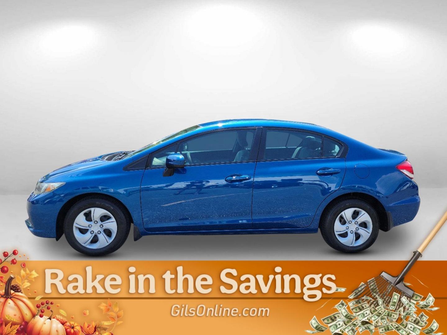 2015 Blue Honda Civic LX Sedan CVT (2HGFB2F56FH) with an 1.8L L4 SOHC 16V engine, Continuously Variable Transmission transmission, located at 7000 Northlake Connector, Columbus, GA, 31904, (706) 987-8085, 32.524975, -84.978134 - 2015 Honda Civic Sedan LX - Photo#7