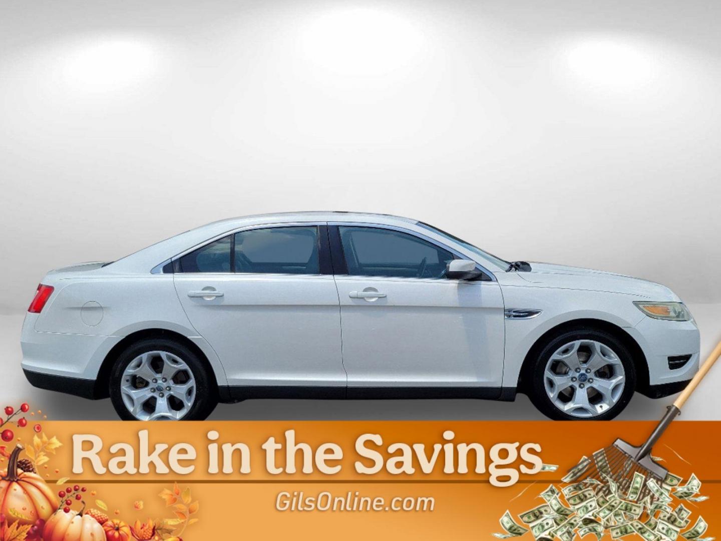 2011 White Ford Taurus SEL (1FAHP2EW2BG) with an Gas V6 3.5L/213 engine, 6-Speed Automatic w/OD SelectShift transmission, located at 7000 Northlake Connector, Columbus, GA, 31904, (706) 987-8085, 32.524975, -84.978134 - 2011 Ford Taurus SEL - Photo#3