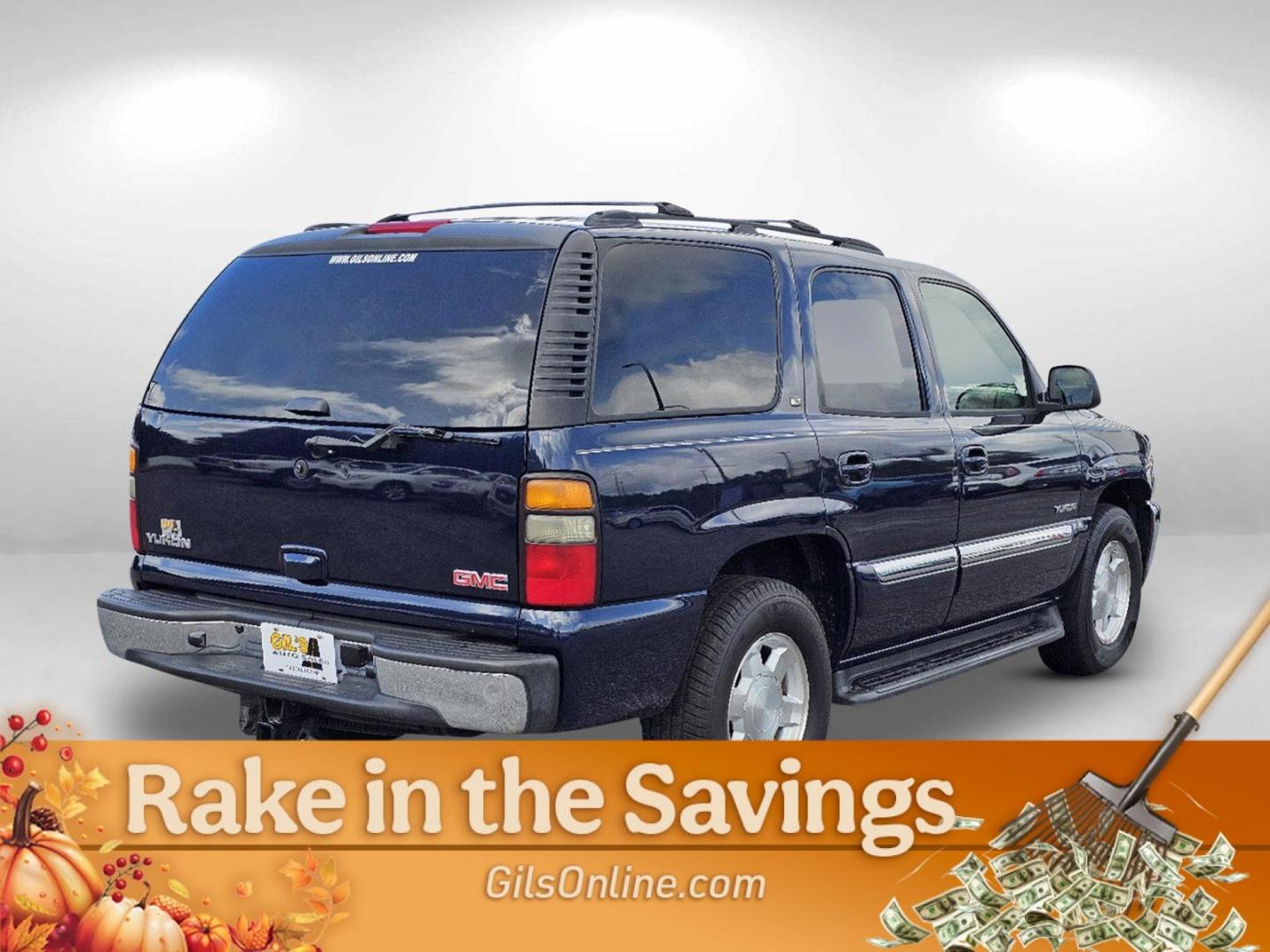 2006 Deep Blue Metallic /Pewter/Dark Pewter GMC Yukon SLT (1GKEC13T76R) with an Gas/Ethanol V8 5.3L/325 engine, 4-Speed Automatic w/OD transmission, located at 804 22nd Ave, Phenix City, AL, 36870, (334) 297-1860, 32.484749, -85.024475 - 2006 GMC Yukon SLT - Photo#4