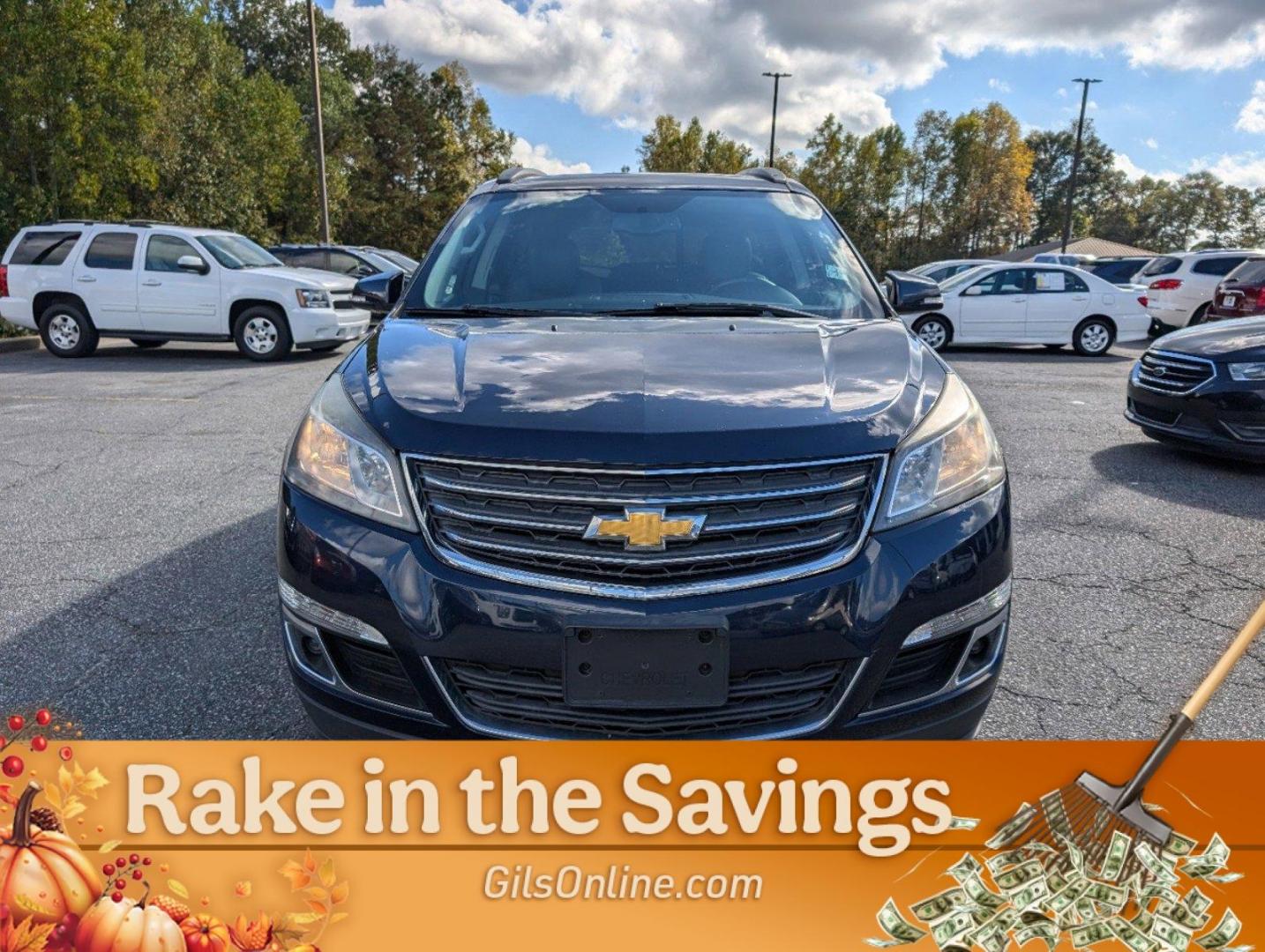 2015 /Ebony Chevrolet Traverse LT (1GNKRHKD8FJ) with an Gas V6 3.6L/217 engine, 6-Speed Automatic transmission, located at 5115 14th Ave., Columbus, GA, 31904, (706) 323-0345, 32.511494, -84.971046 - 2015 Chevrolet Traverse LT - Photo#4