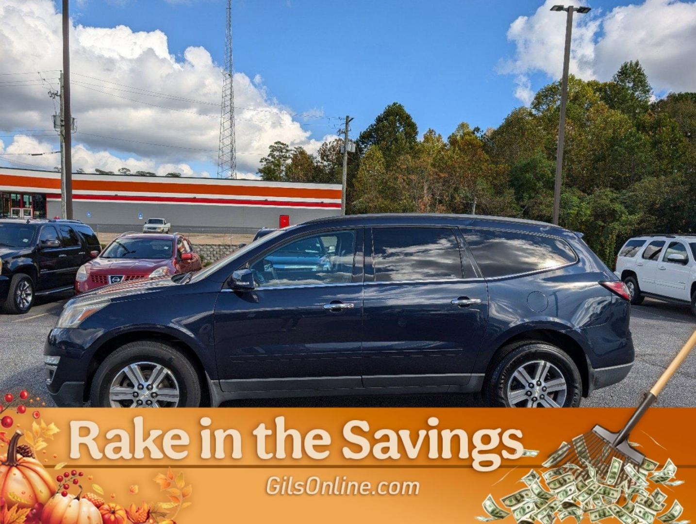 2015 /Ebony Chevrolet Traverse LT (1GNKRHKD8FJ) with an Gas V6 3.6L/217 engine, 6-Speed Automatic transmission, located at 5115 14th Ave., Columbus, GA, 31904, (706) 323-0345, 32.511494, -84.971046 - 2015 Chevrolet Traverse LT - Photo#29