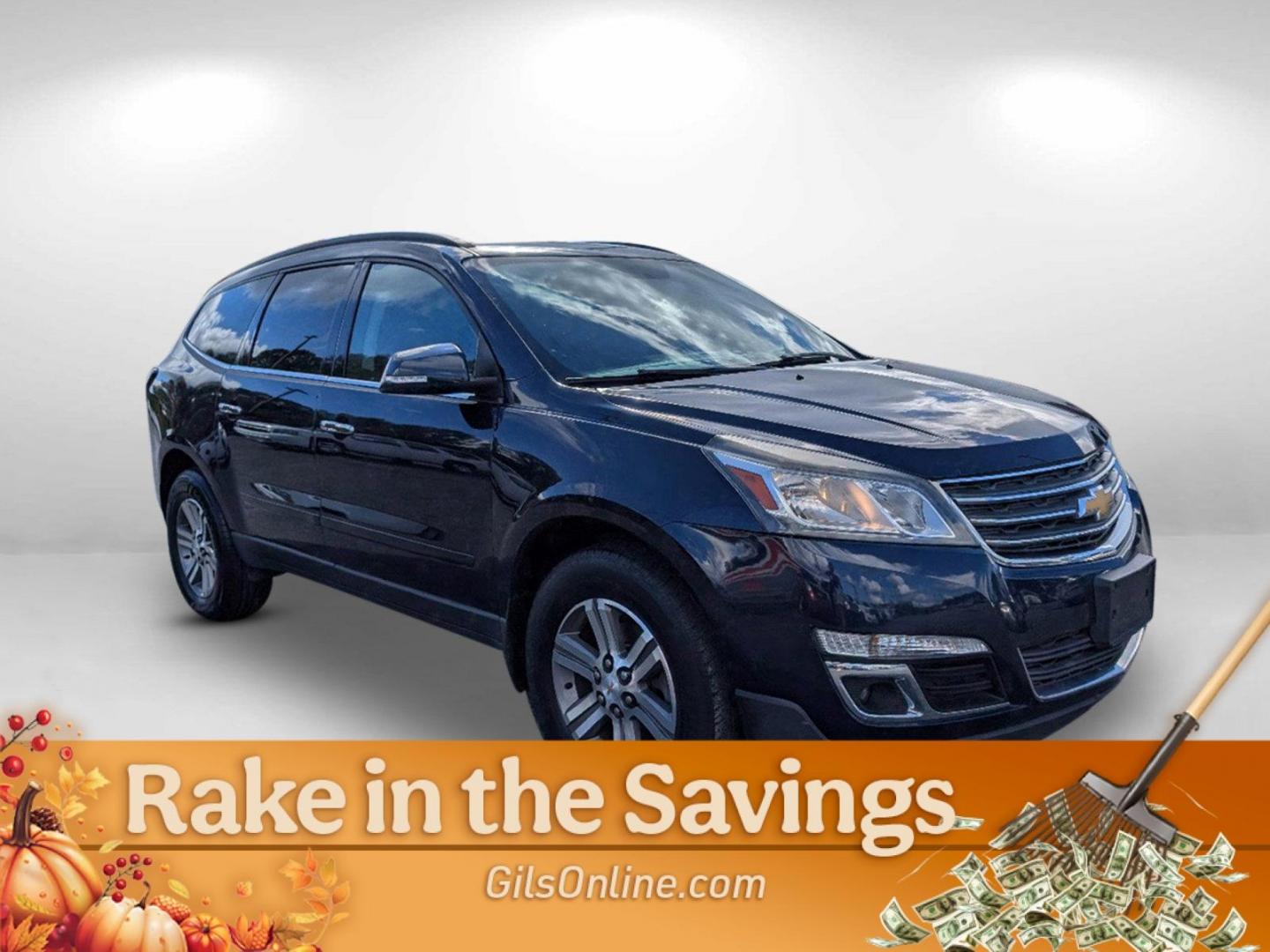 2015 /Ebony Chevrolet Traverse LT (1GNKRHKD8FJ) with an Gas V6 3.6L/217 engine, 6-Speed Automatic transmission, located at 5115 14th Ave., Columbus, GA, 31904, (706) 323-0345, 32.511494, -84.971046 - 2015 Chevrolet Traverse LT - Photo#10