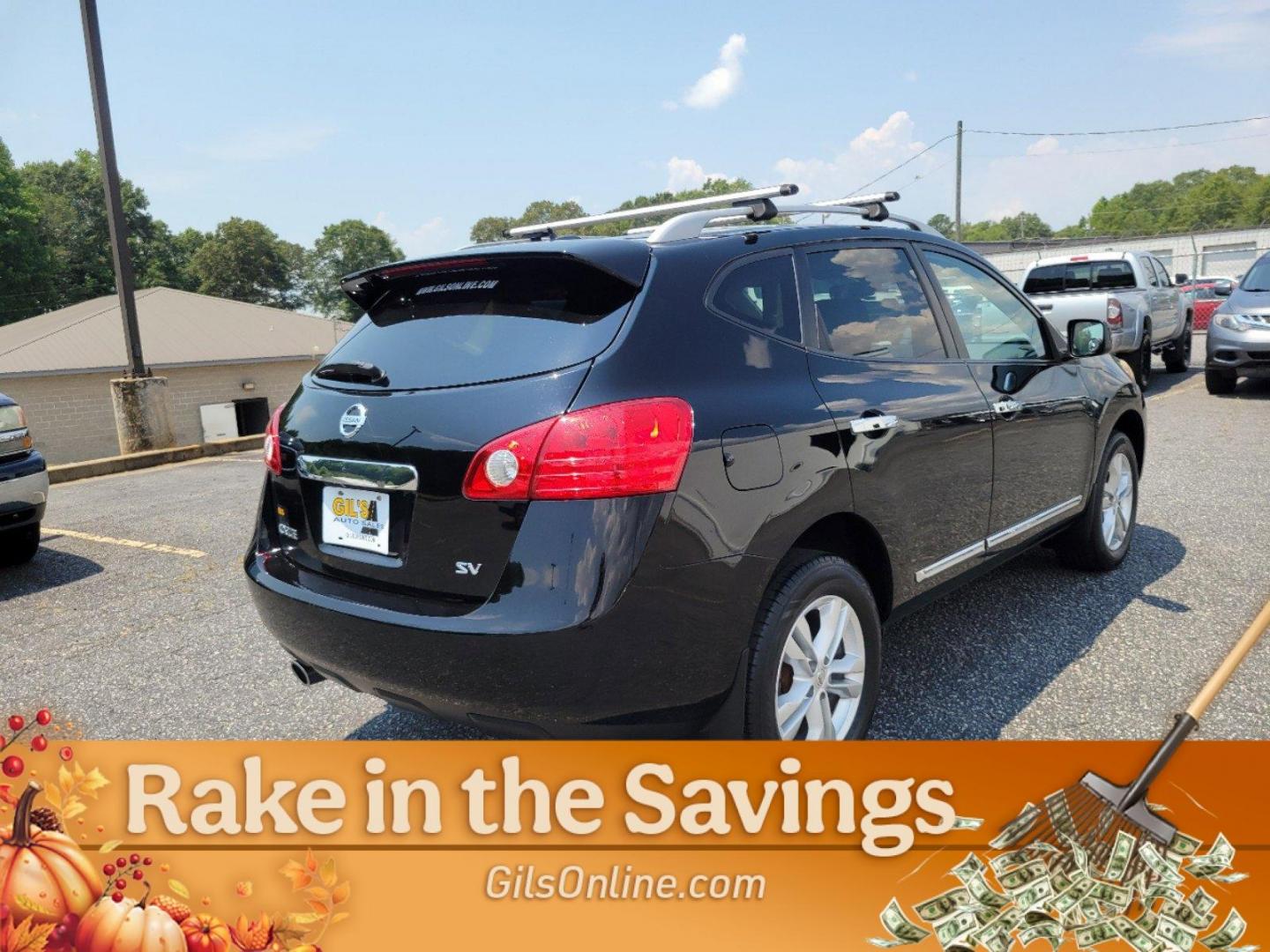 2012 Super Black /Black Nissan Rogue SV (JN8AS5MTXCW) with an Gas I4 2.5L/152 engine, 1-Speed Continuously variable ratio transmission, located at 7000 Northlake Connector, Columbus, GA, 31904, (706) 987-8085, 32.524975, -84.978134 - 2012 Nissan Rogue SV - Photo#17