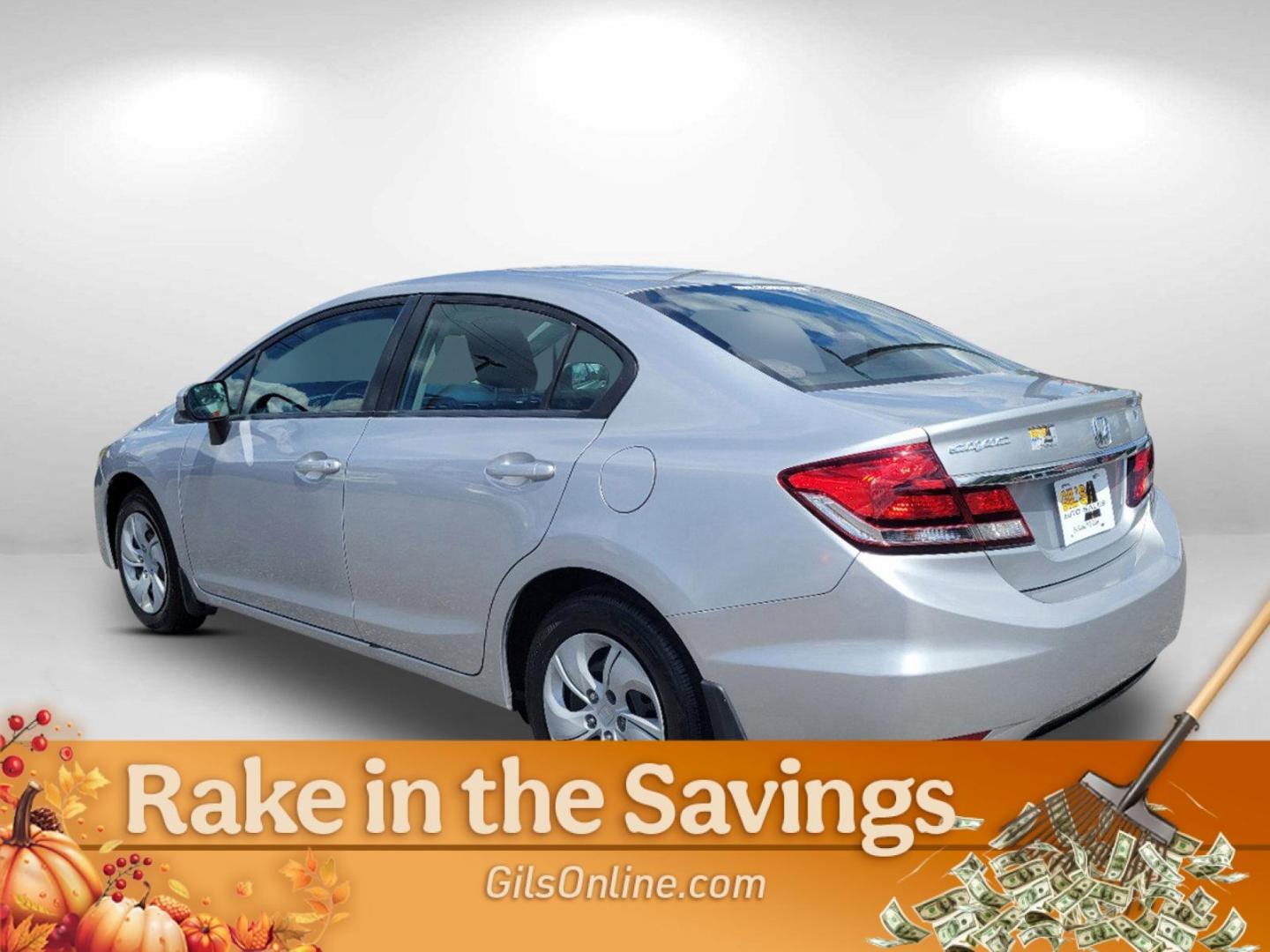 2014 Silver Honda Civic Sedan LX (2HGFB2F57EH) with an Regular Unleaded I-4 1.8 L/110 engine, 1-Speed CVT w/OD transmission, located at 3959 U.S. 80 W, Phenix City, AL, 36870, (334) 297-4885, 32.469296, -85.135185 - 2014 Honda Civic Sedan LX - Photo#13