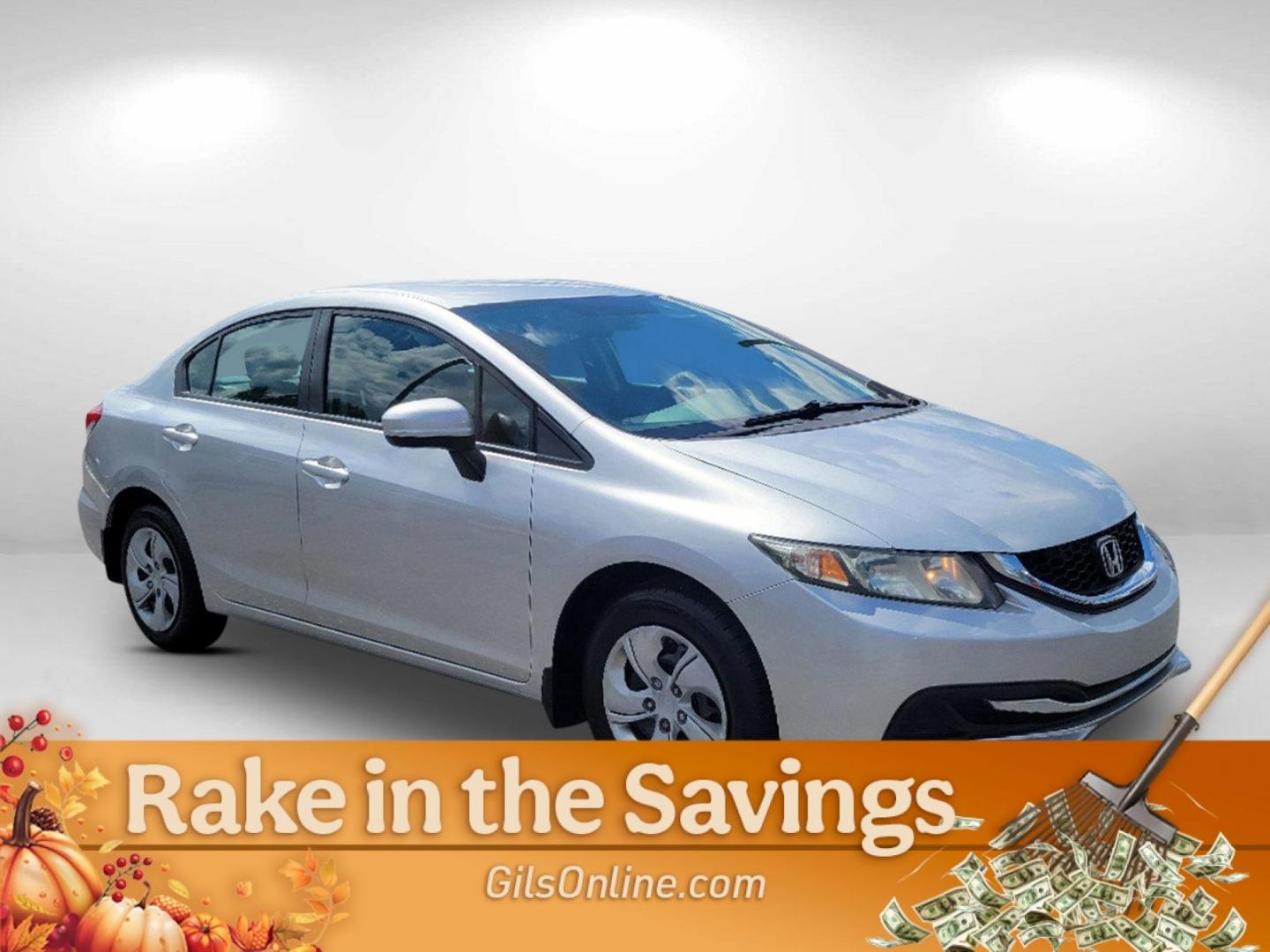 2014 Silver Honda Civic Sedan LX (2HGFB2F57EH) with an Regular Unleaded I-4 1.8 L/110 engine, 1-Speed CVT w/OD transmission, located at 3959 U.S. 80 W, Phenix City, AL, 36870, (334) 297-4885, 32.469296, -85.135185 - 2014 Honda Civic Sedan LX - Photo#4