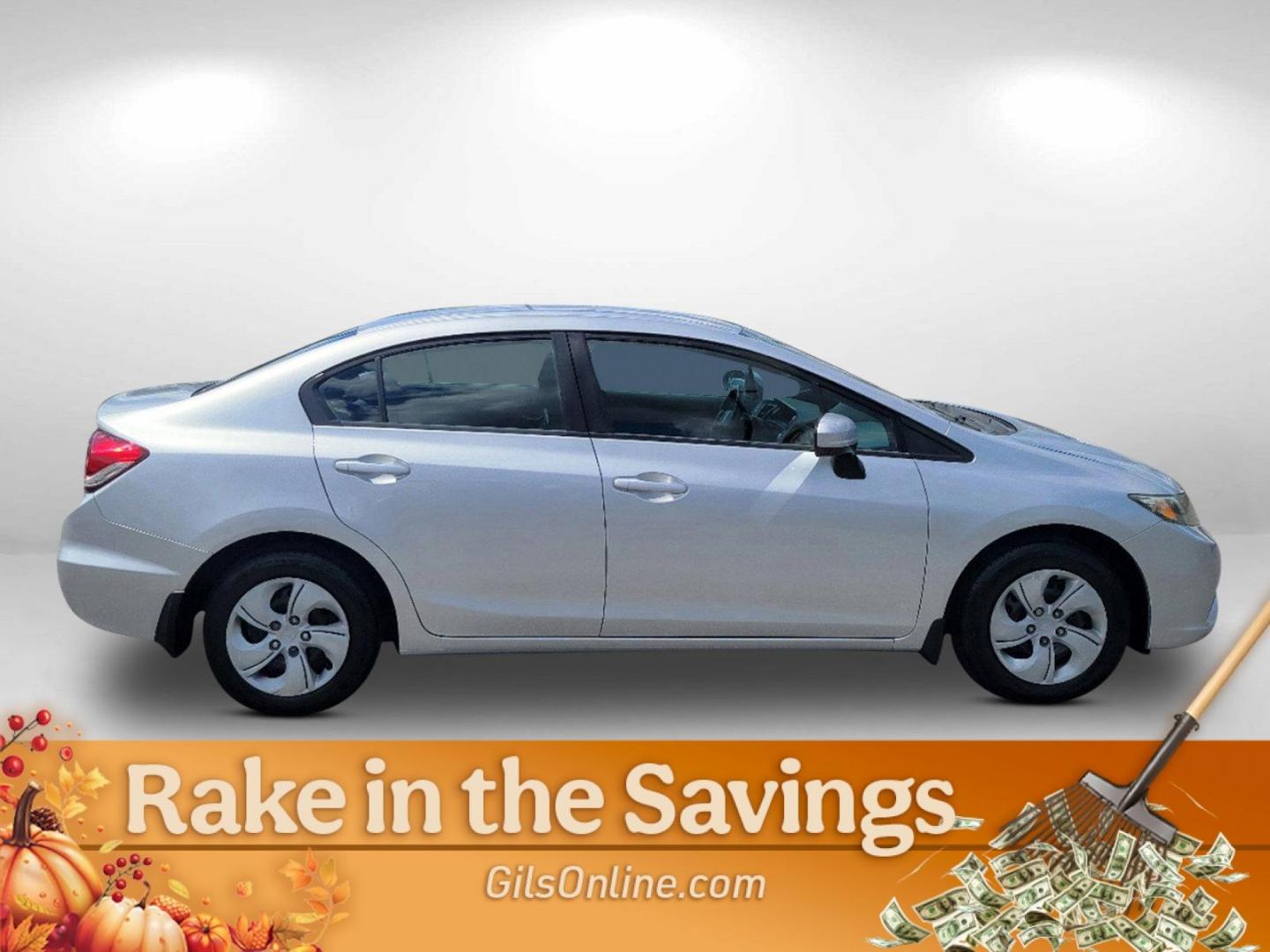 2014 Silver Honda Civic Sedan LX (2HGFB2F57EH) with an Regular Unleaded I-4 1.8 L/110 engine, 1-Speed CVT w/OD transmission, located at 3959 U.S. 80 W, Phenix City, AL, 36870, (334) 297-4885, 32.469296, -85.135185 - 2014 Honda Civic Sedan LX - Photo#6