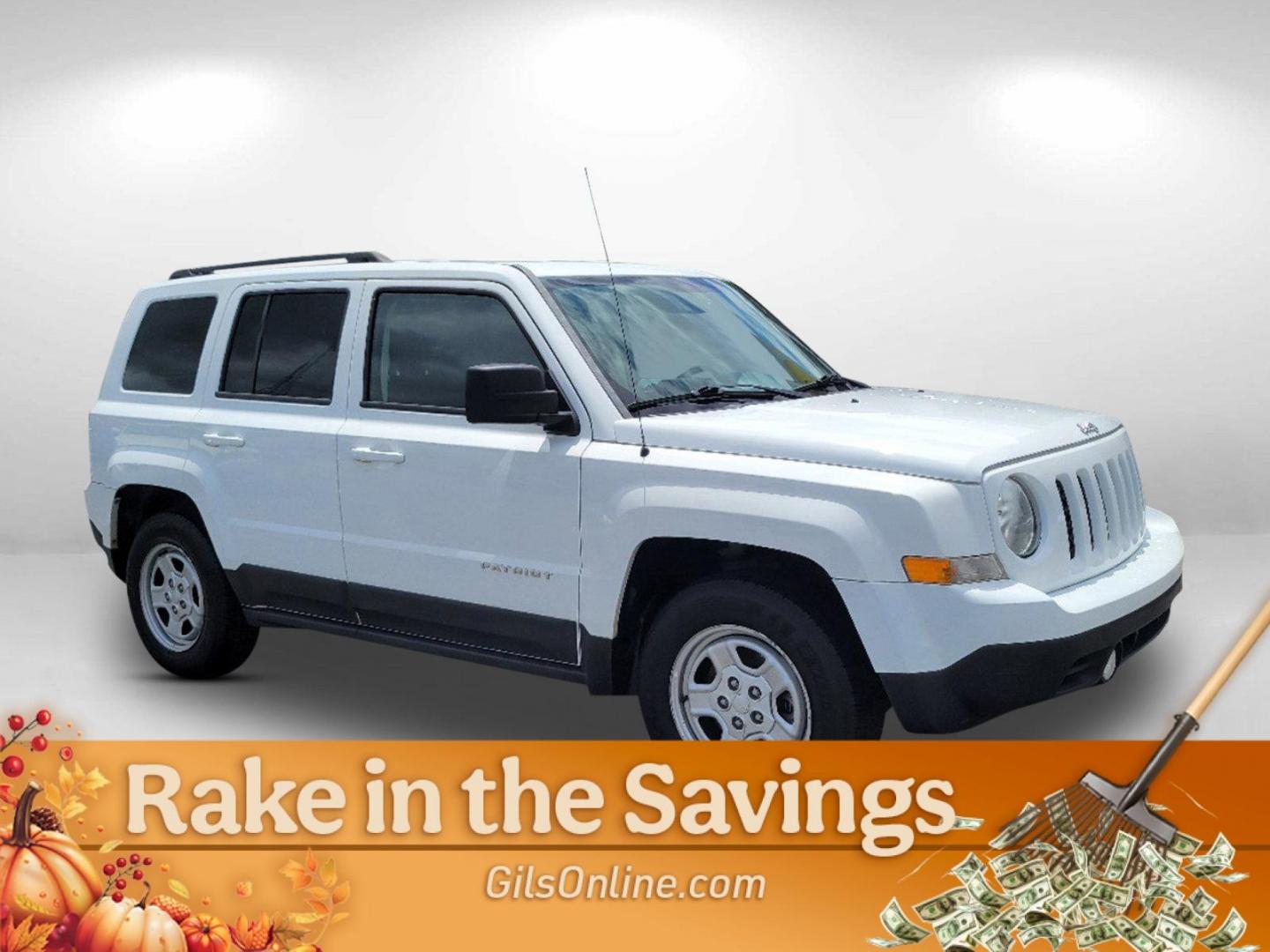 2016 Bright White Clearcoat /Dark Slate Gray Jeep Patriot Sport (1C4NJPBAXGD) with an Regular Unleaded I-4 2.0 L/122 engine, 1-Speed CVT w/OD transmission, located at 3959 U.S. 80 W, Phenix City, AL, 36870, (334) 297-4885, 32.469296, -85.135185 - 2016 Jeep Patriot Sport - Photo#5