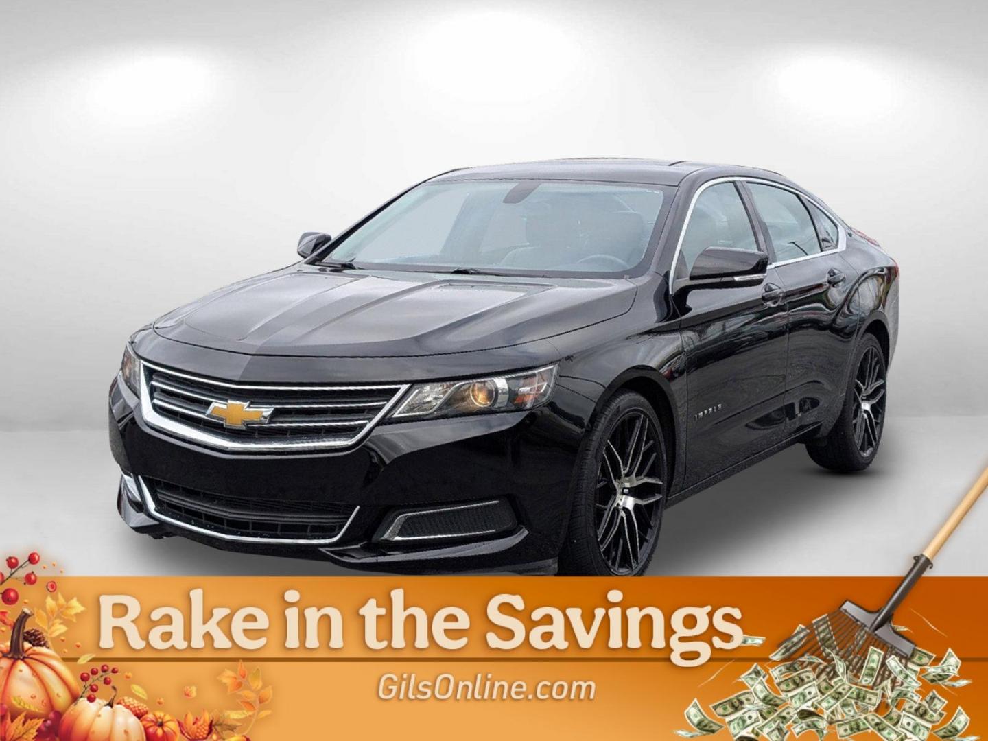 2017 /Jet Black Chevrolet Impala LT (1G1105S3XHU) with an Gas/Ethanol V6 3.6L/217 engine, 6-Speed Automatic transmission, located at 3959 U.S. 80 W, Phenix City, AL, 36870, (334) 297-4885, 32.469296, -85.135185 - 2017 Chevrolet Impala LT - Photo#0