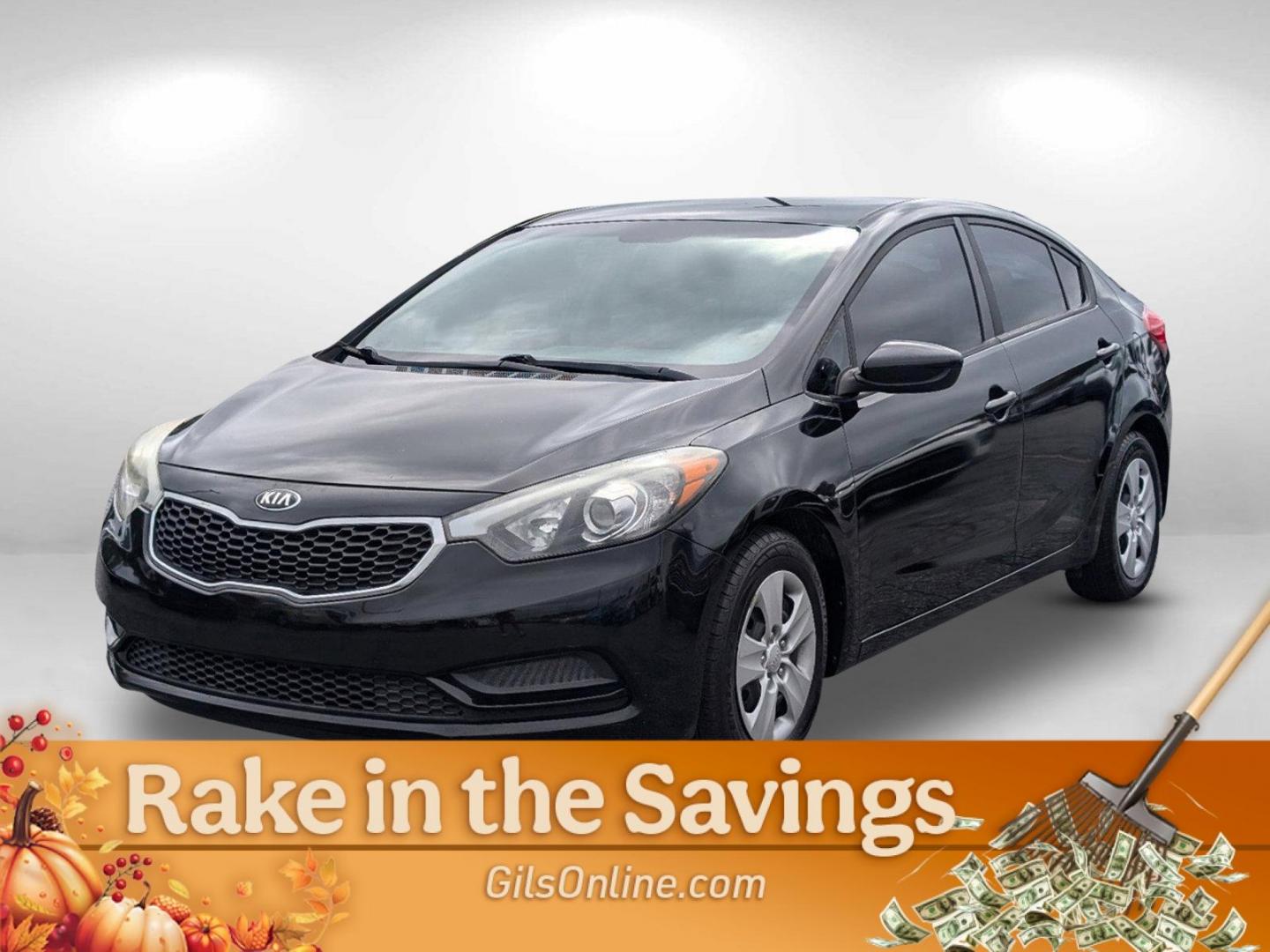 2016 /Black Kia Forte LX (KNAFK4A6XG5) with an Regular Unleaded I-4 1.8 L/110 engine, 6-Speed Automatic w/OD transmission, located at 3959 U.S. 80 W, Phenix City, AL, 36870, (334) 297-4885, 32.469296, -85.135185 - 2016 Kia Forte LX - Photo#0