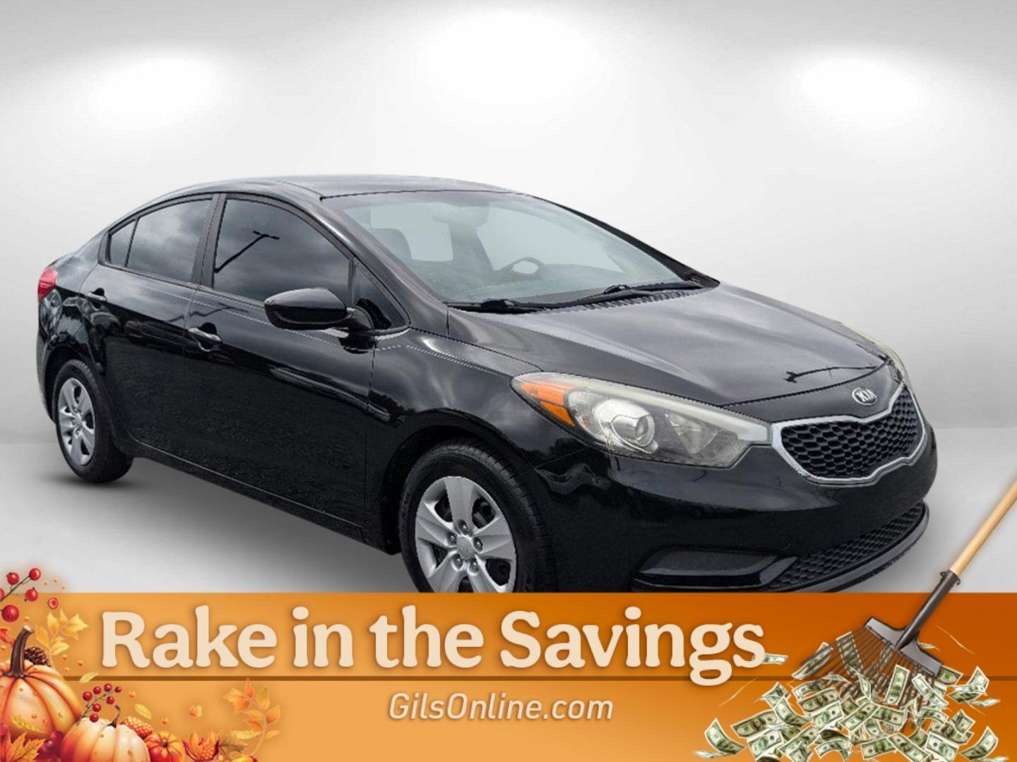 2016 /Black Kia Forte LX (KNAFK4A6XG5) with an Regular Unleaded I-4 1.8 L/110 engine, 6-Speed Automatic w/OD transmission, located at 3959 U.S. 80 W, Phenix City, AL, 36870, (334) 297-4885, 32.469296, -85.135185 - 2016 Kia Forte LX - Photo#2